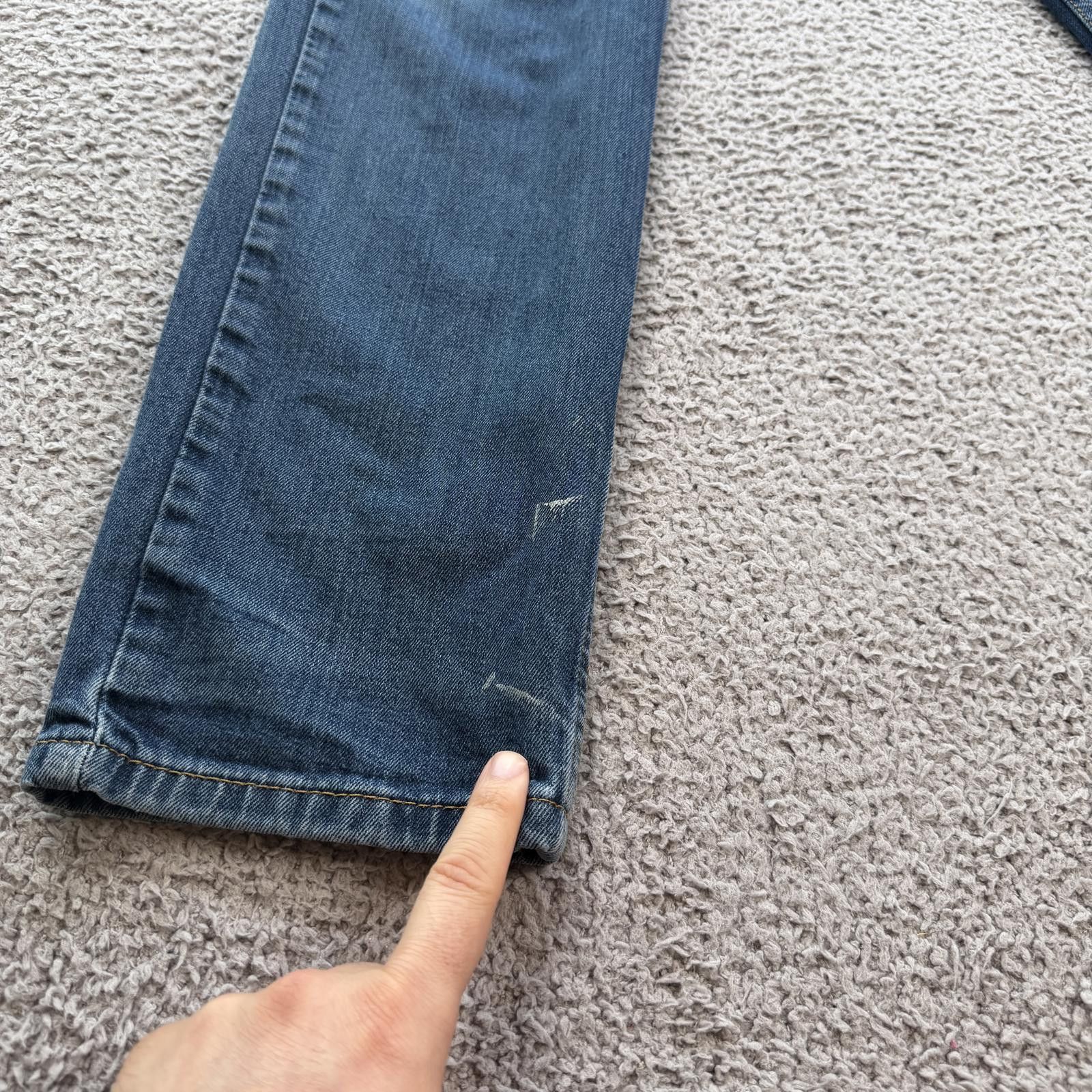 Levi's Levis 516 Straight Leg Jeans Mens 34x32 Medium Wash Blue Size US 34 / EU 50 - 8 Thumbnail