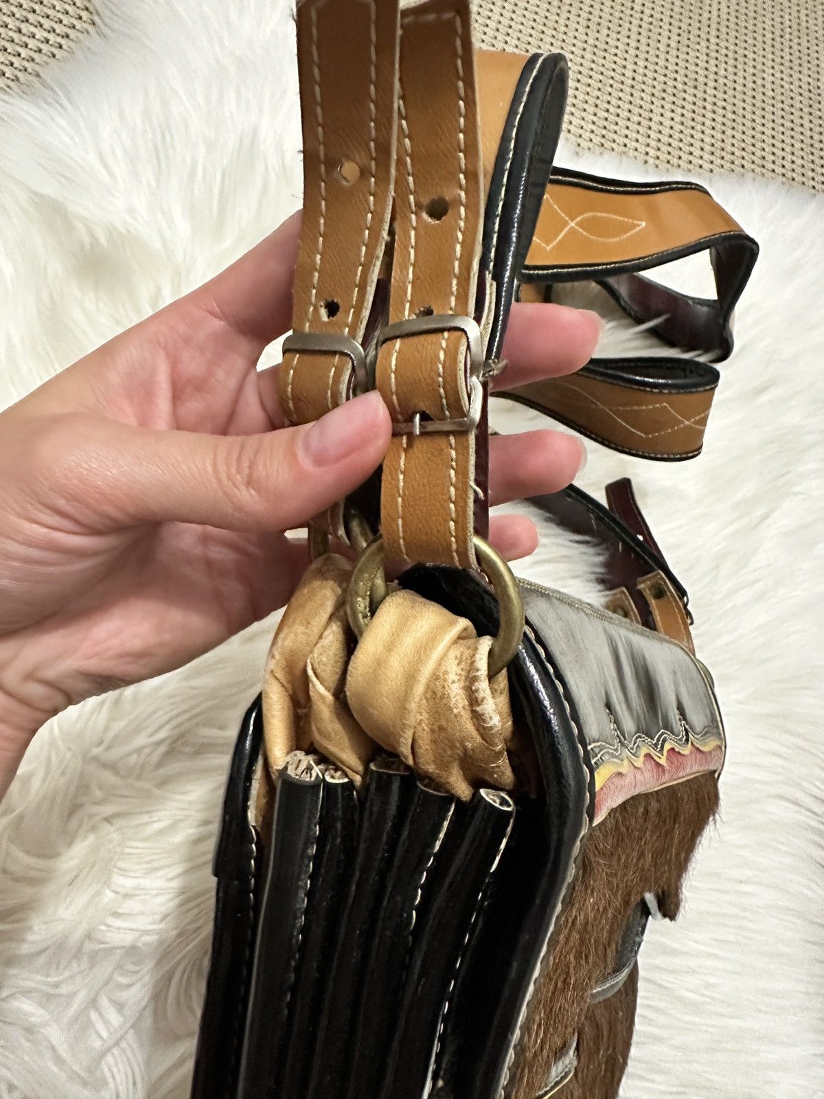 Other Guarnieleria Jerico Dario Agudelo leather hair bag like Size ONE SIZE - 3 Thumbnail