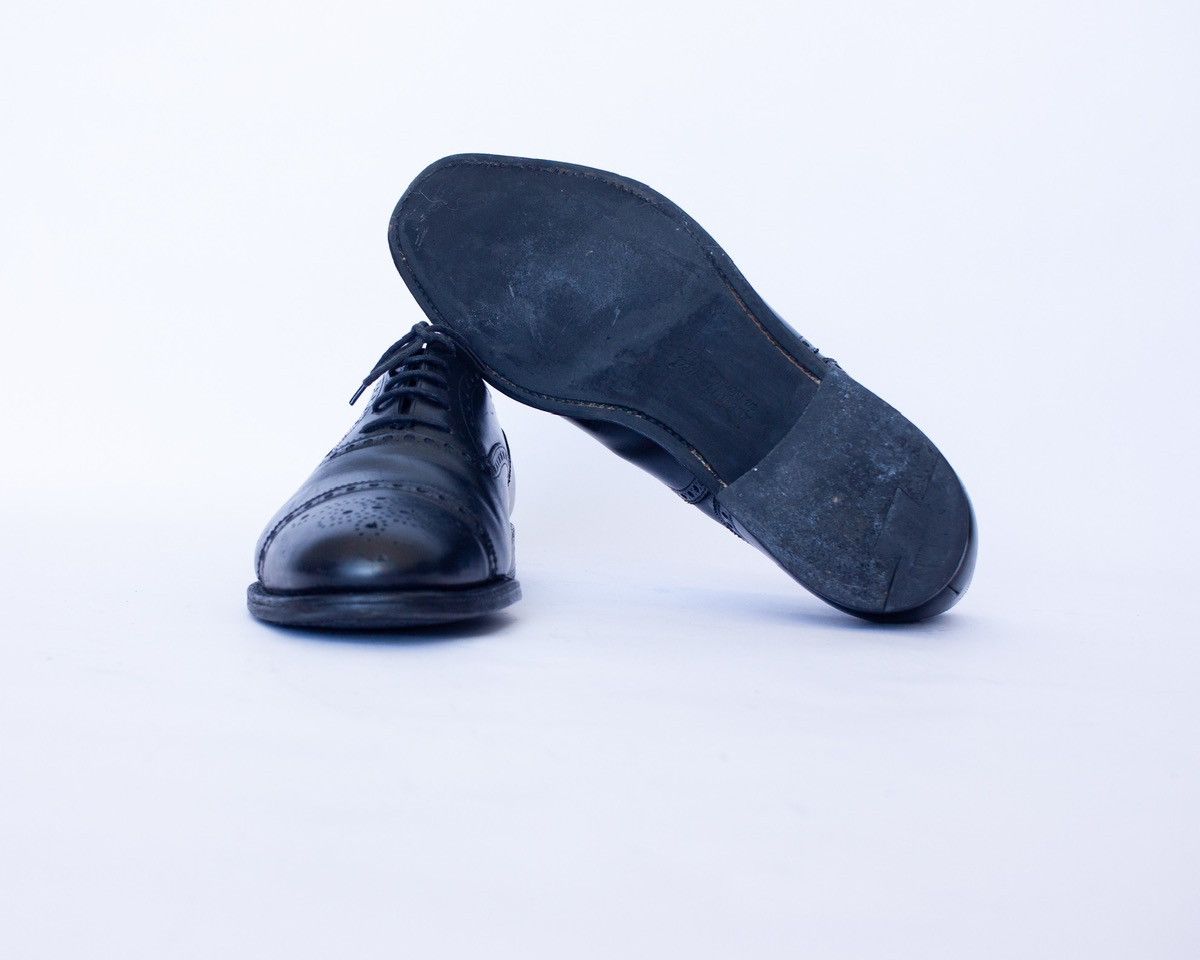 Church's Church’s Custom Grade Leather Wingtip Shoe’s Made in England Size US 10 / EU 43 - 8 Thumbnail