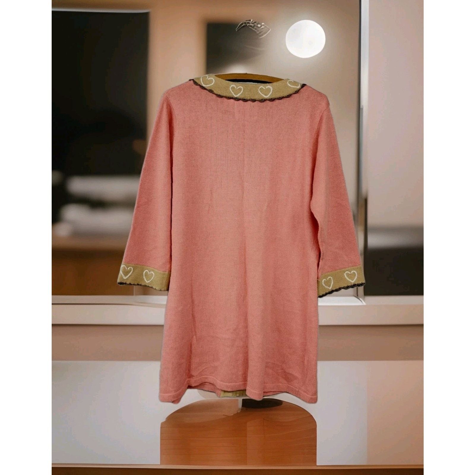 Other Vtg Handknits By Storybook Beach Sandcastle cardigan Sz 1x Size XXL / US 16-18 / IT 52-54 - 2 Thumbnail