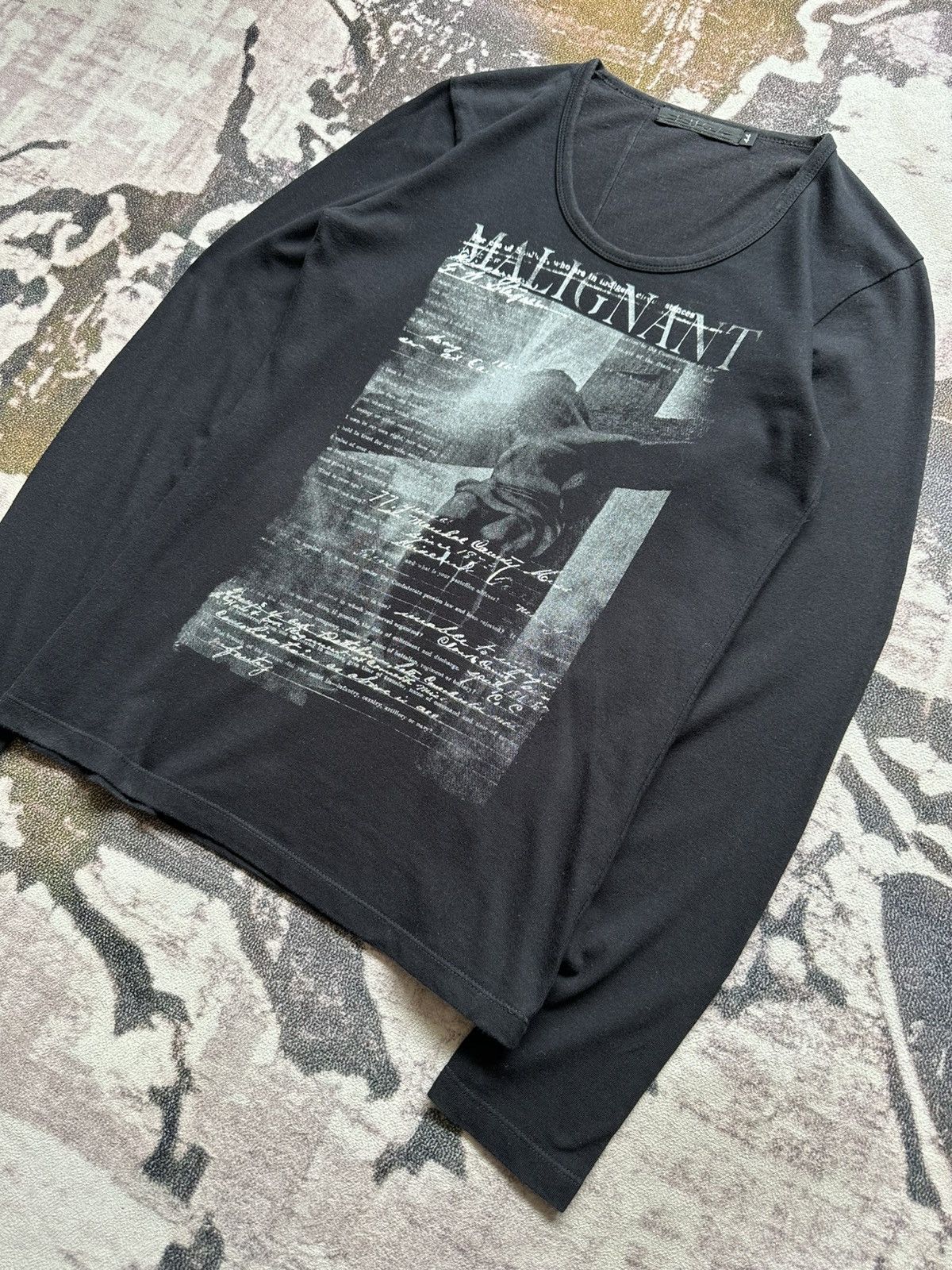 Yasuyuki Ishii SS07 FUGA '' Malignant '' black long sleeve Size US M / EU 48-50 / 2 - 3 Thumbnail