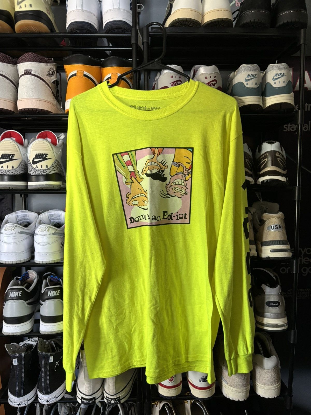 Cartoon Network Ed, Edd n Eddy Vintage Long-sleeve Size US L / EU 52-54 / 3 - 1 Thumbnail