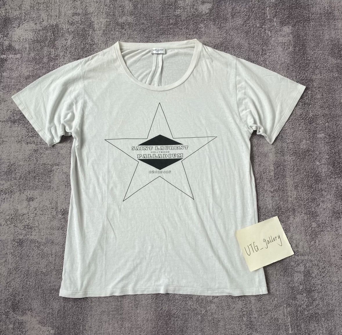Saint Laurent Paris Saint Laurent tee Size US L / EU 52-54 / 3 - 1 Thumbnail