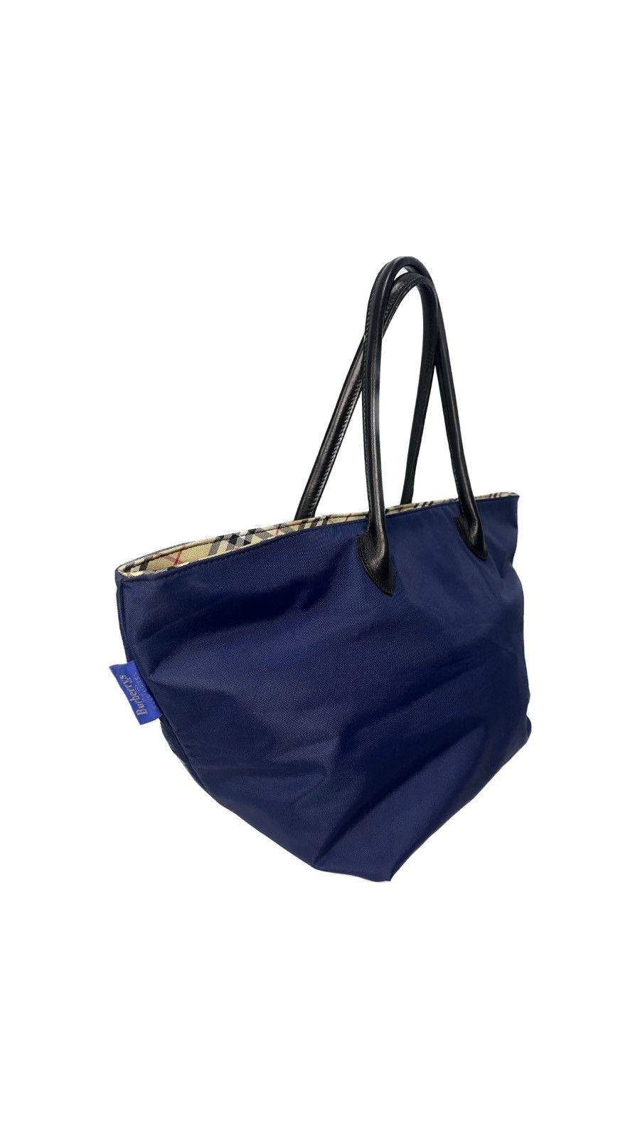 Burberry × Vintage Burberry Blue Label Nova Check Tote Bag Size ONE SIZE - 3 Thumbnail