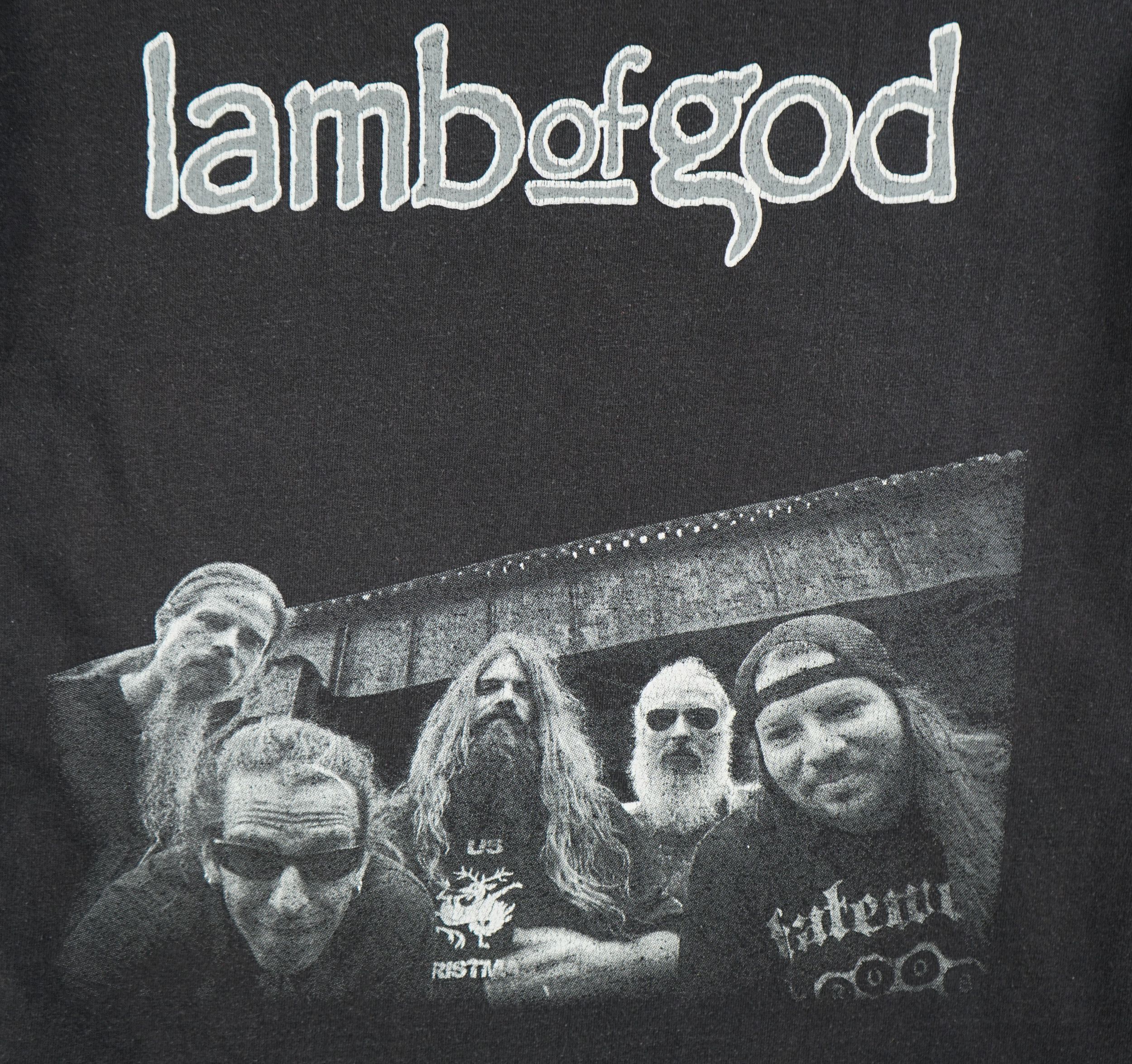 Band Tees × Vintage Vintage 2000s Lamb Of God Band T-Shirt Size US S / EU 44-46 / 1 - 6 Thumbnail