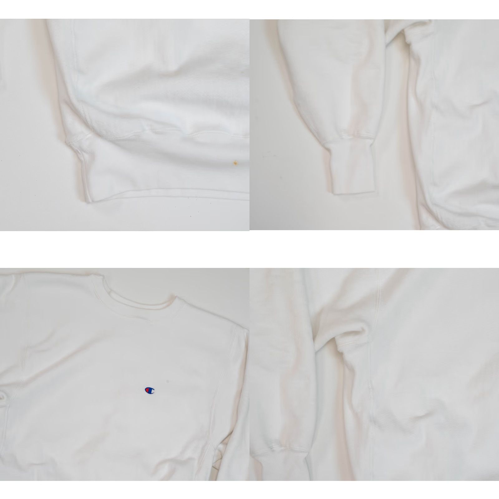 Champion VINTAGE Champion Reverse Weave Sweatshirt Crewneck Men 2XL White Sweatshirt 90s Made USA Size US XXL / EU 58 / 5 - 9 Thumbnail