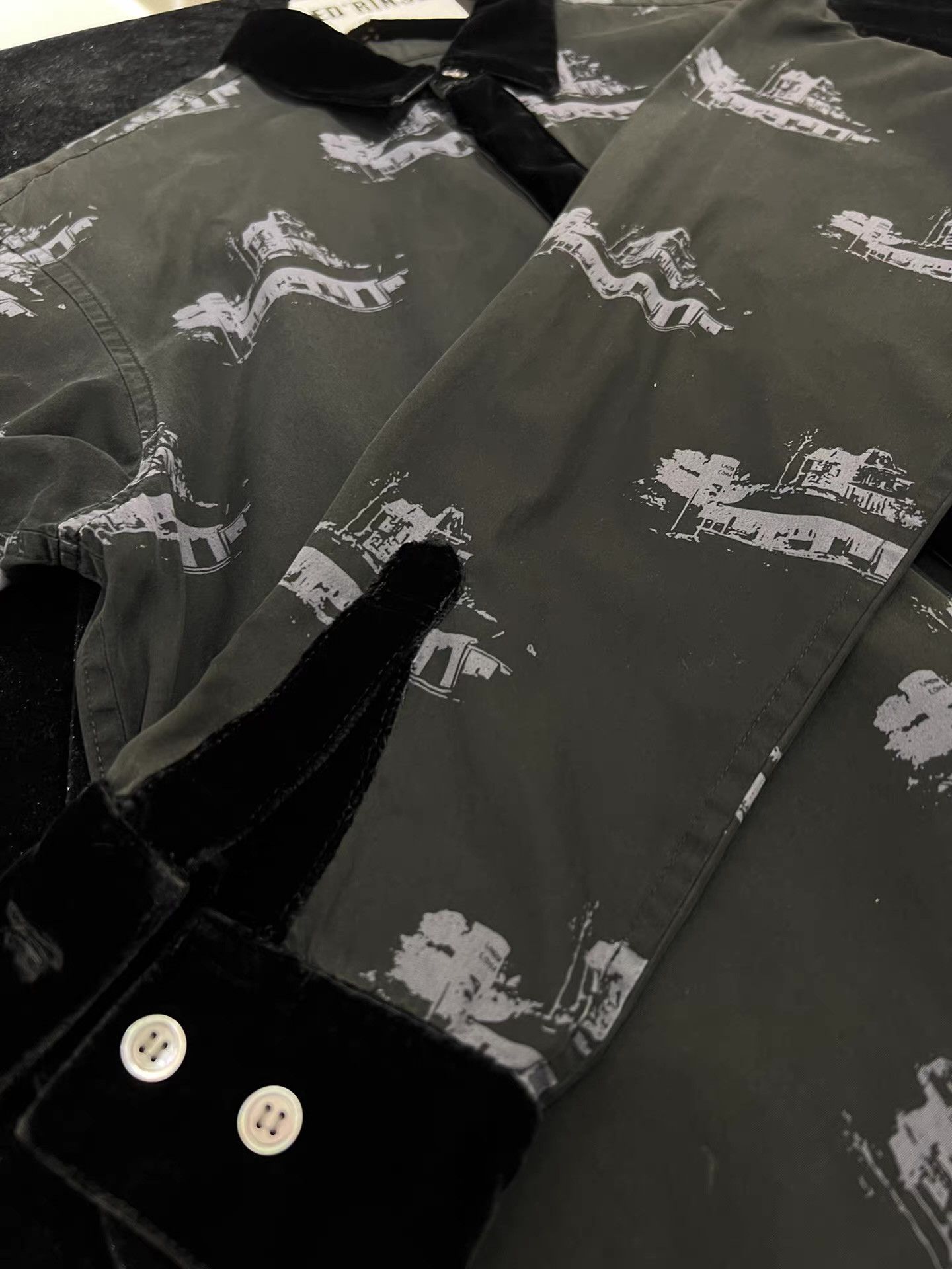 Undercover Undercover *02 Witch Period Velvet Shirt Q13 Size US L / EU 52-54 / 3 - 8 Thumbnail