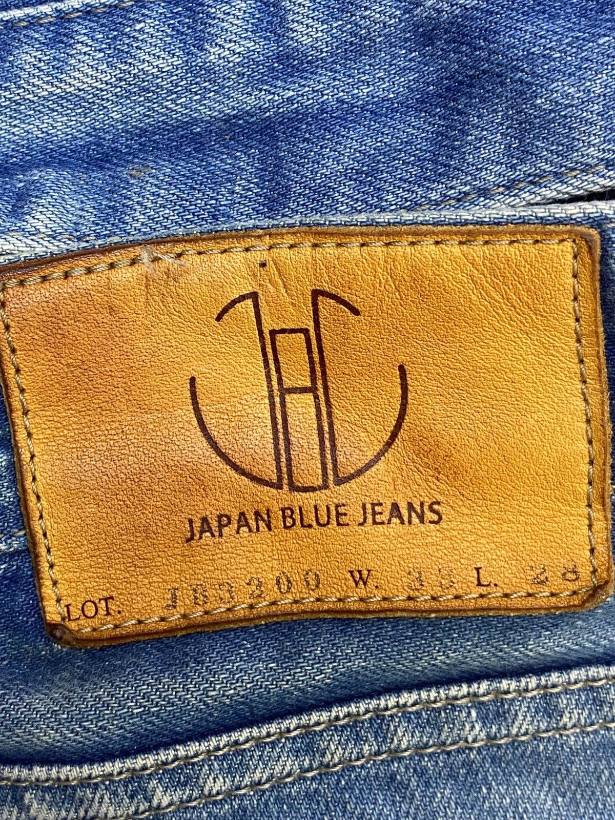 Japan Blue Jeans Japan Blue Jeans Mud Wash Style Skinny Leg Jeans Size US 32 / EU 48 - 11 Thumbnail