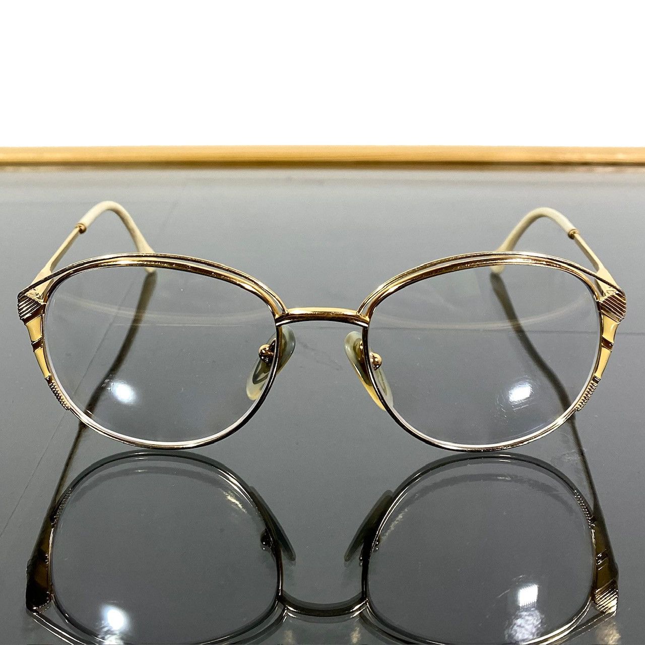 Vintage Rare Lunettes Lisboa Doublé Or Vintage Henry Jullien Size ONE SIZE - 1 Thumbnail