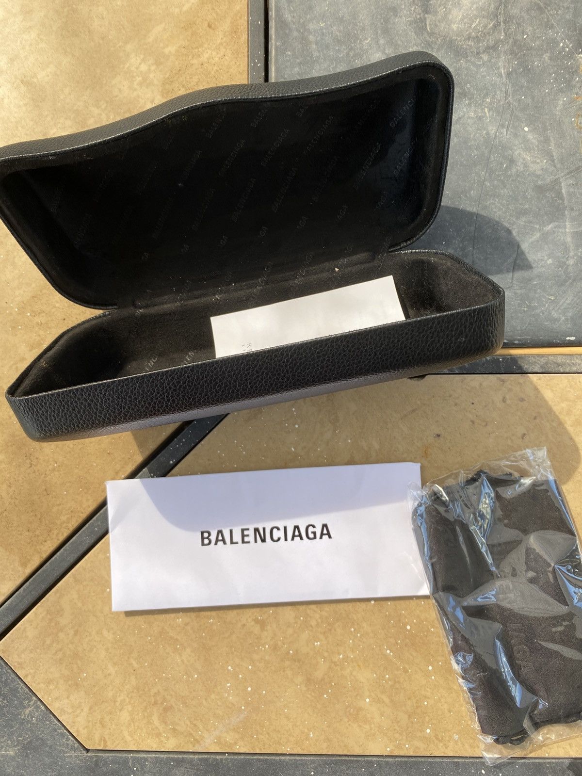 Balenciaga Balenciaga Pink Thick Frame Shades Size ONE SIZE - 5 Thumbnail