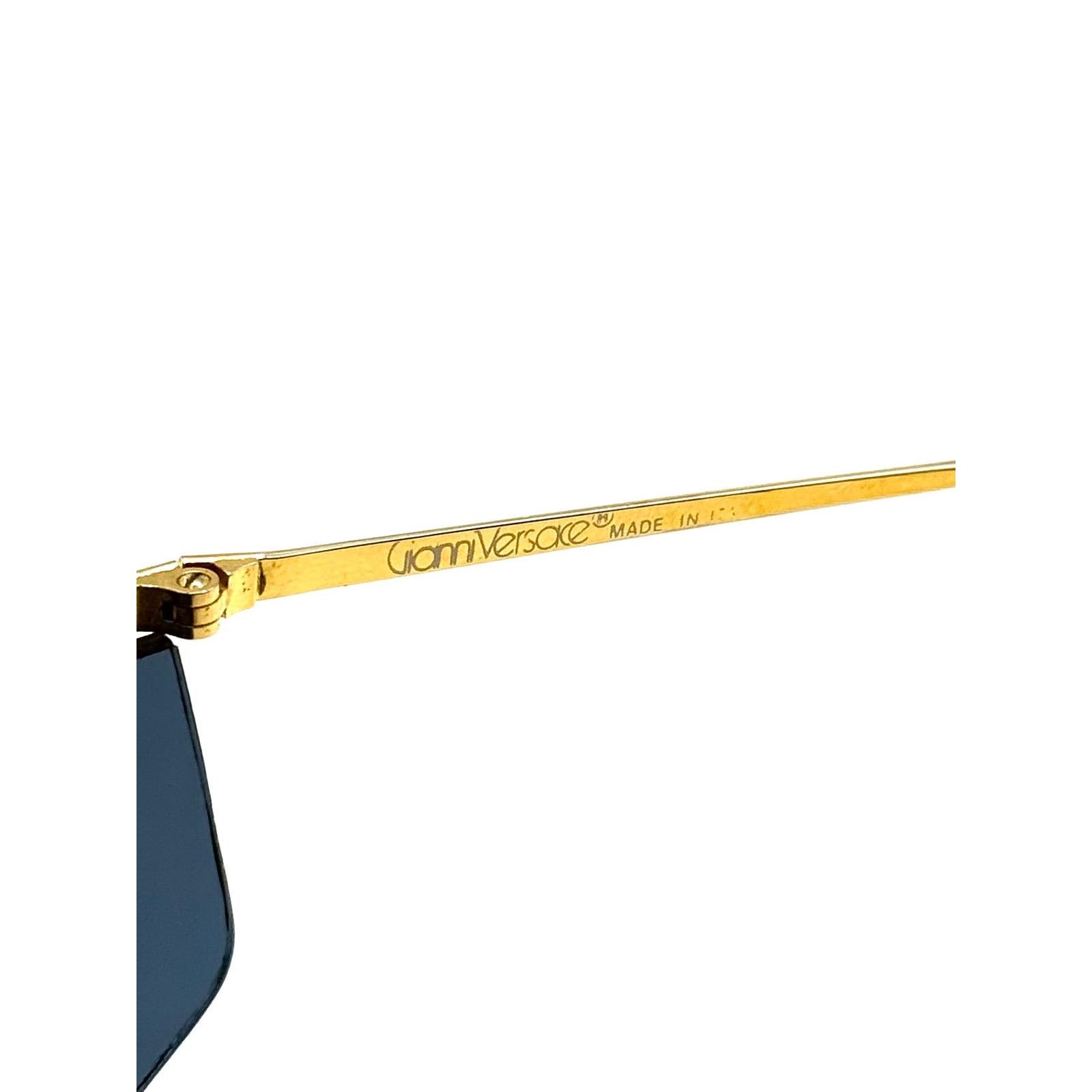Versace 1990s Gianni Versace visor shield sunglasses Size ONE SIZE - 7 Thumbnail