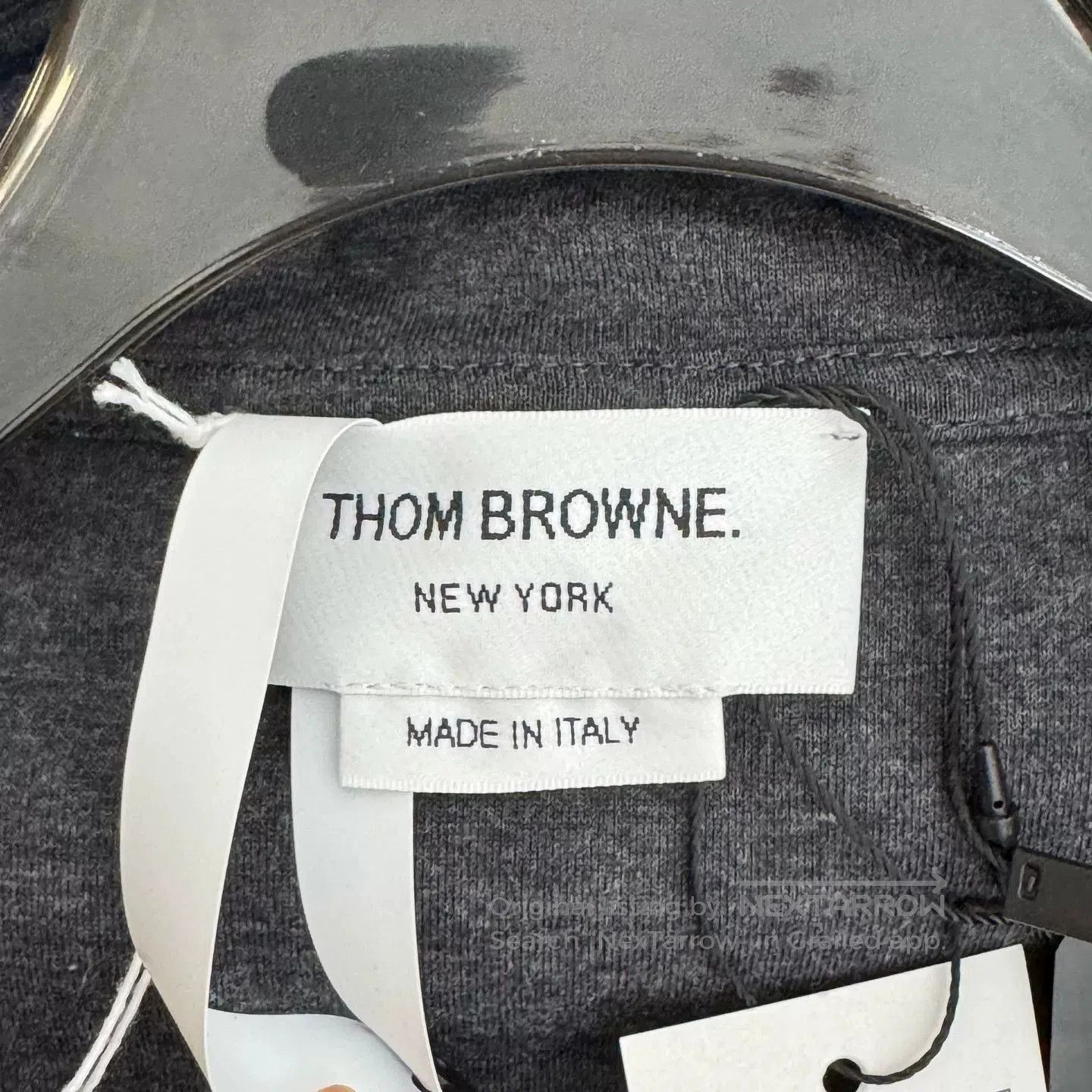 Thom Browne Thom Browne Gray Striped Trench Coat. Size US XS / EU 42 / 0 - 4 Thumbnail