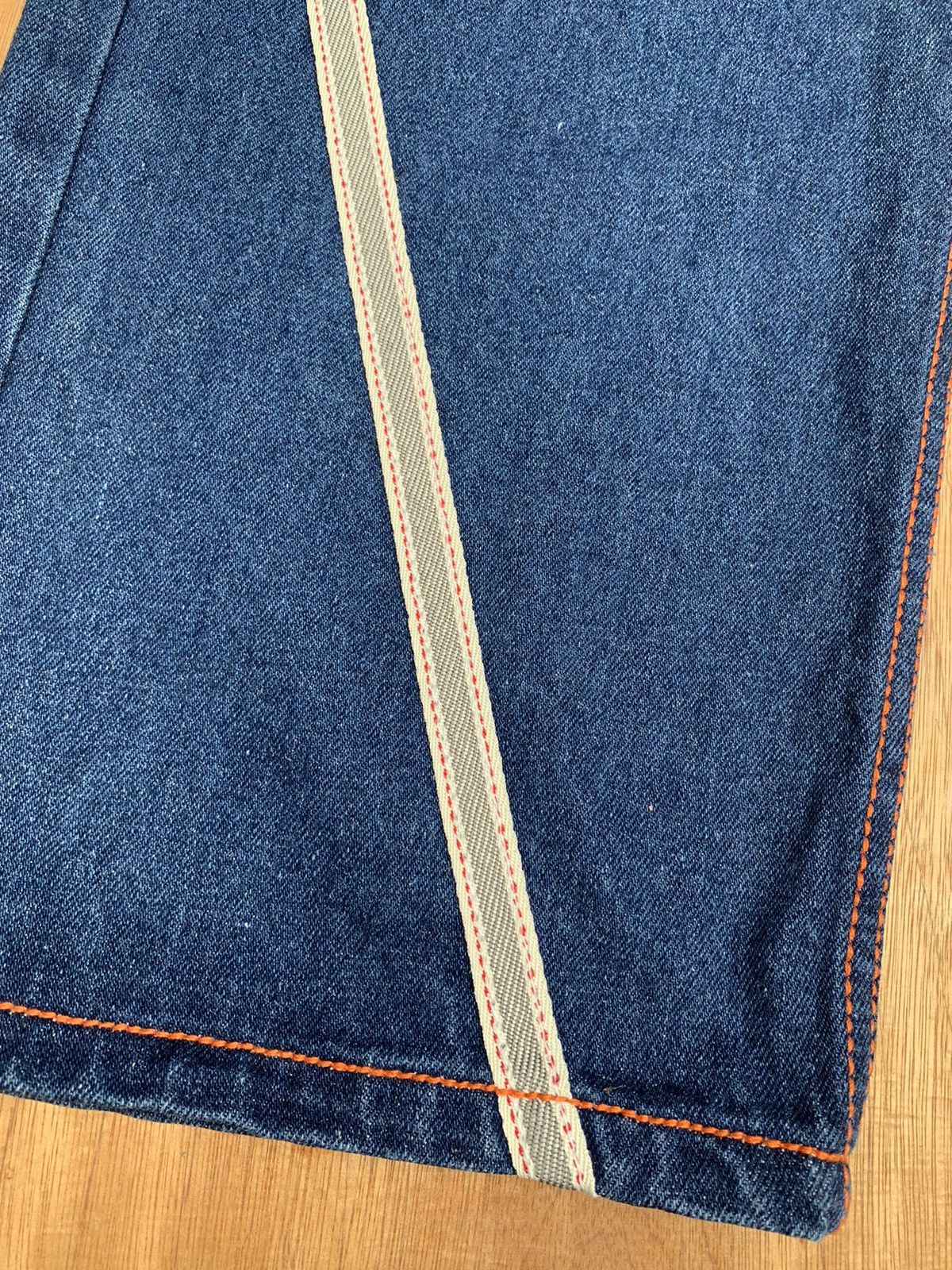 Vintage REVE Evisu Logo Japanese Denim Pants Size US 34 / EU 50 - 12 Thumbnail