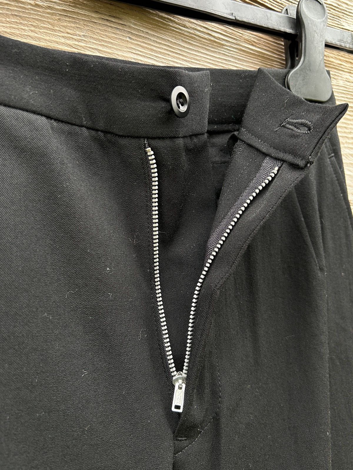 Yohji Yamamoto Vintage Y’s Yohji Yamamoto SS 2000 Wool Trousers Pants Size 24" / US 00 / IT 34 - 4 Thumbnail