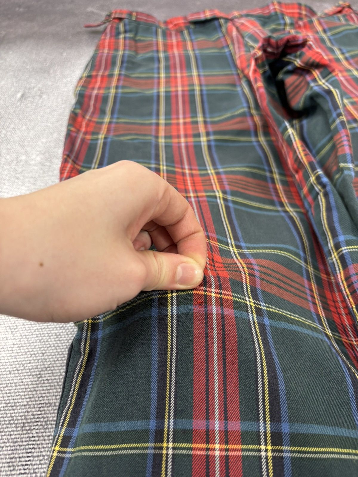 Polo Ralph Lauren Vintage Polo Ralph Lauren Men’s Tartan Plaid Pants Trousers Size US 38 / EU 54 - 5 Thumbnail