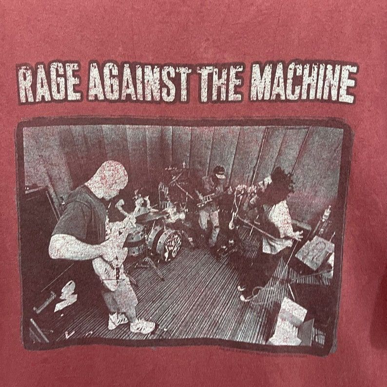 Band Tees × Rage Against The Machine × Vintage Vintage Rage Against The Machine T Shirt Size US L / EU 52-54 / 3 - 2 Thumbnail