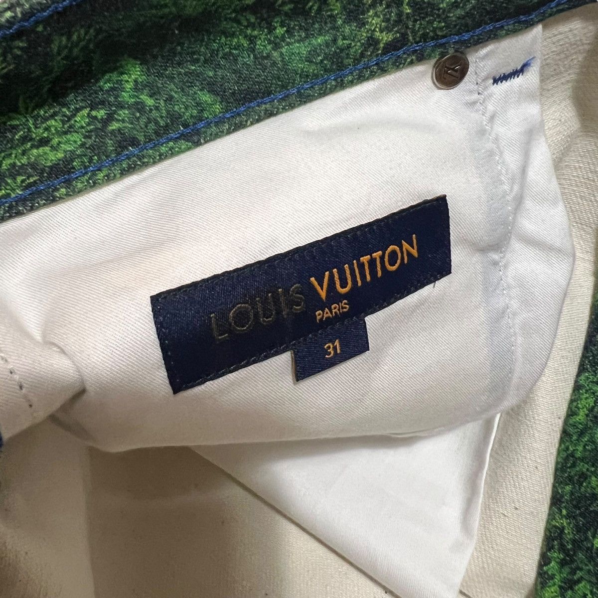 Louis Vuitton LOUIS VUITTON × VIRGIL ABLOH 2022SS LANDSCAPE DENIM PANTS Size US 31 - 6 Thumbnail