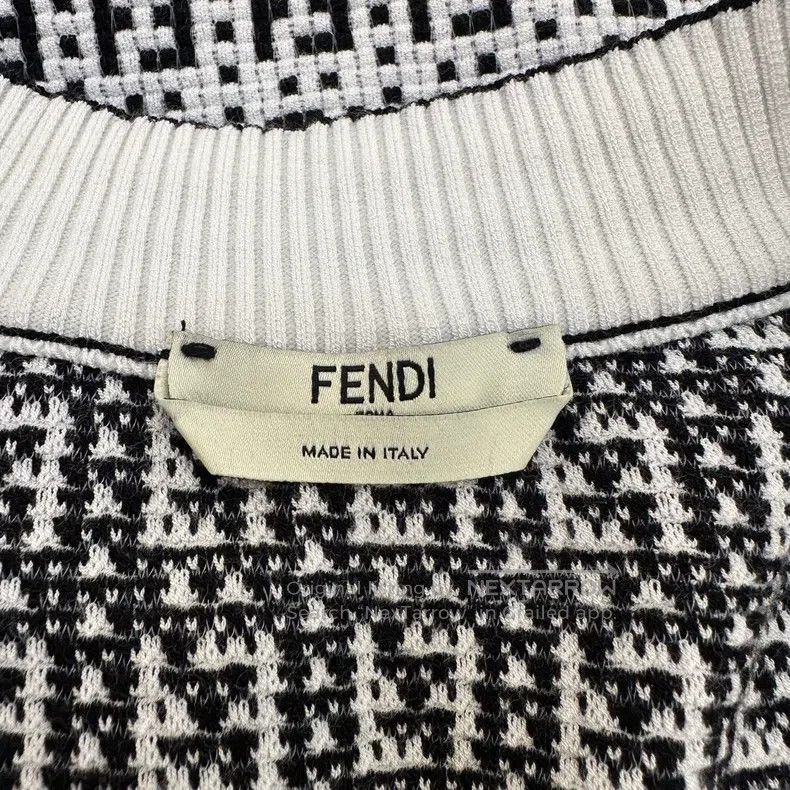 Fendi Fendi Old Flower full print knit sweater Size XS / US 0-2 / IT 36-38 - 6 Thumbnail