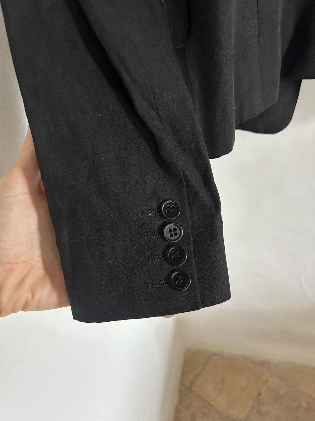 Balenciaga Vintage fitted blazer Size S / US 4 / IT 40 - 4 Thumbnail