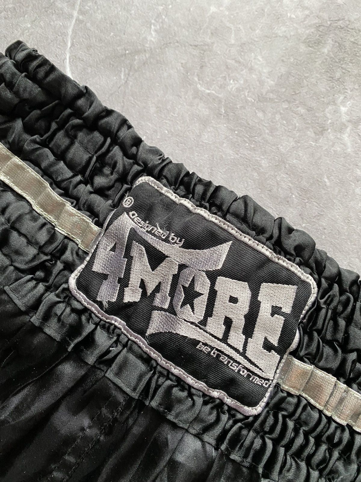 Vintage Vintage THAI4MORE Muay Thai Boxing Training Musculix Shorts Size US 34 / EU 50 - 6 Thumbnail