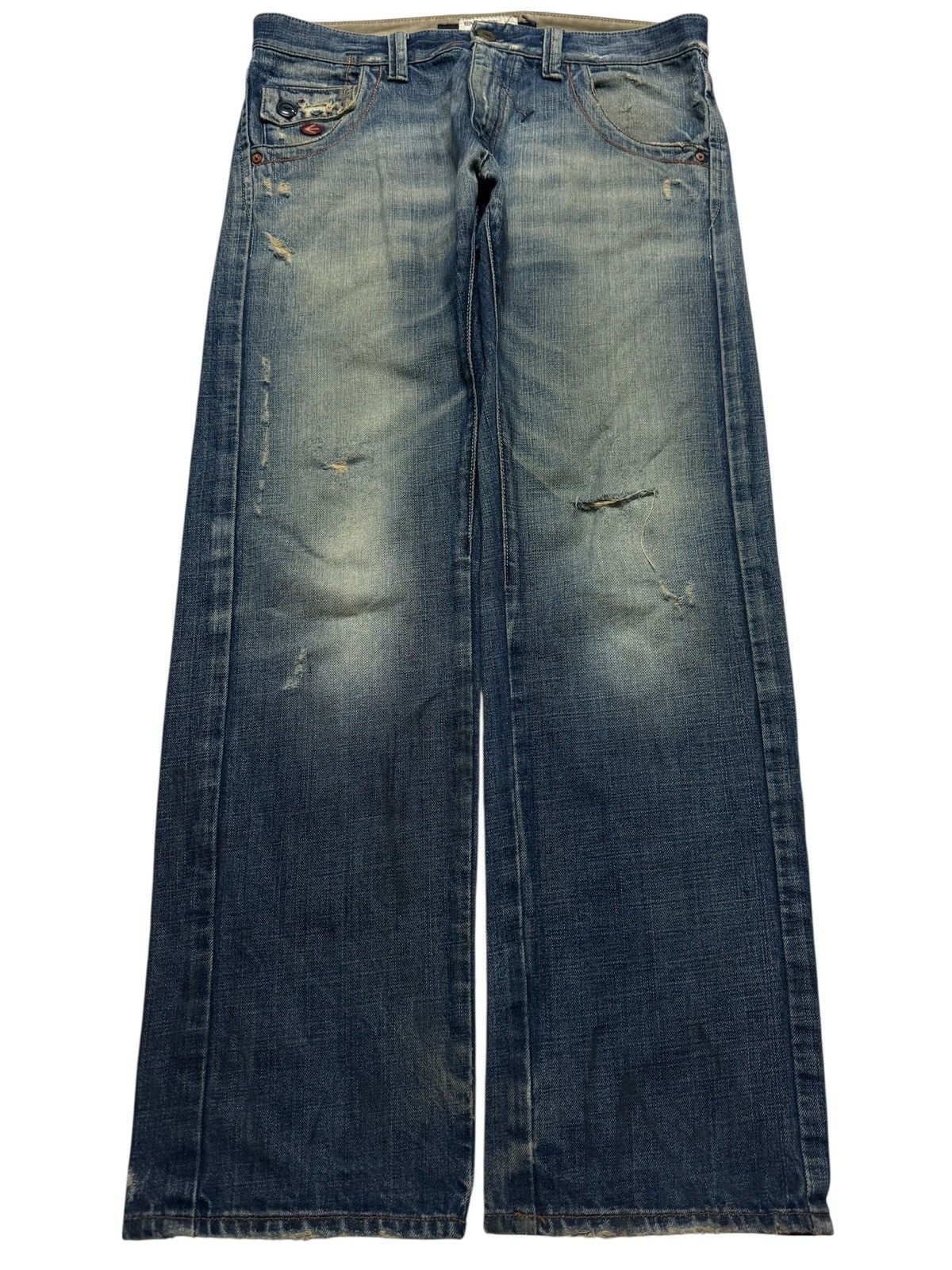 Energie 💥VINTAGE💥ENERGIE PHARRELL RUSTY MUD-WASHED DISTRESSED Size US 34 / EU 50 - 2 Thumbnail