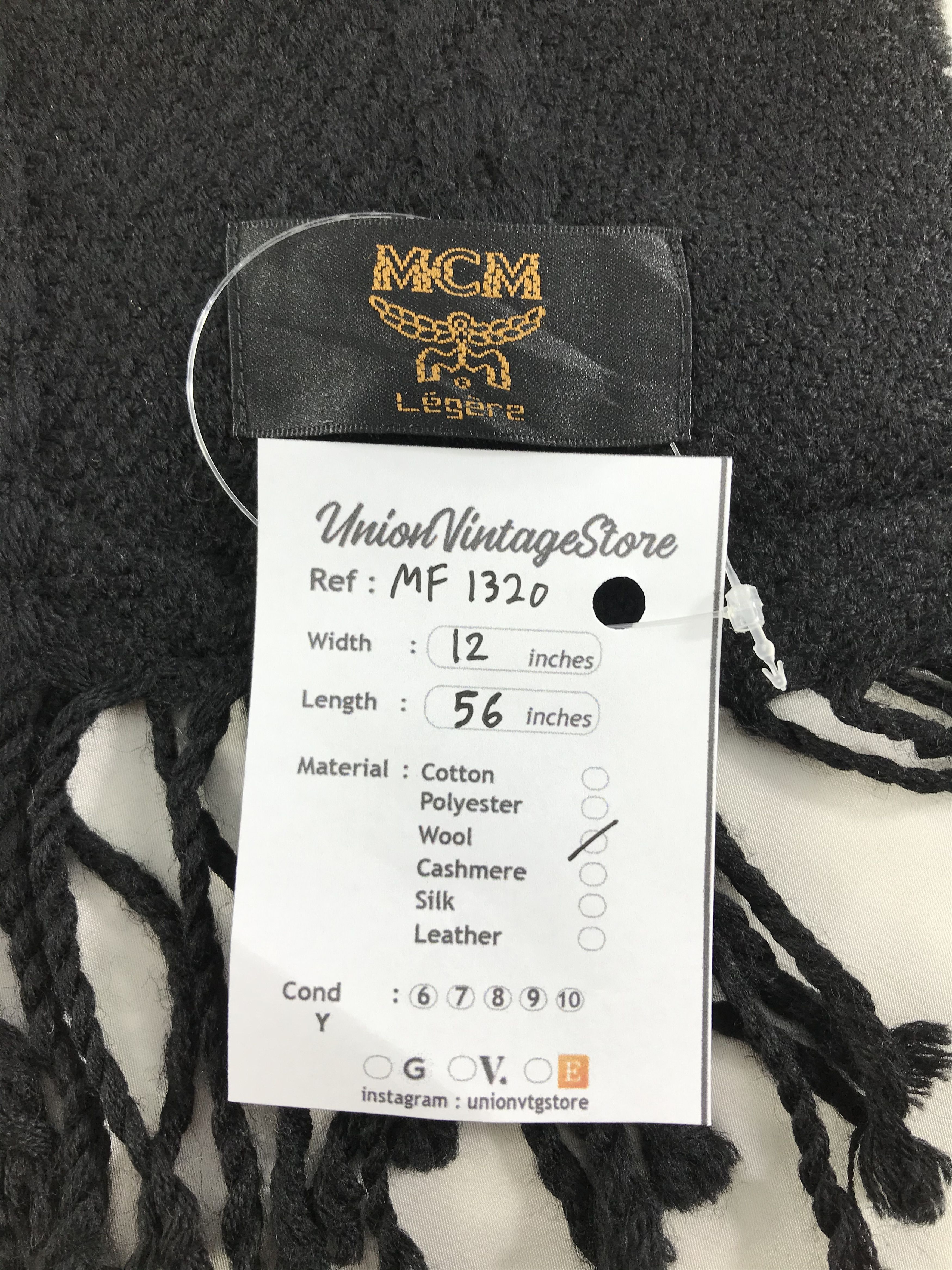 MCM Vintage MCM Scarf/Muffler/Neckwear MF1320 Size ONE SIZE - 4 Thumbnail
