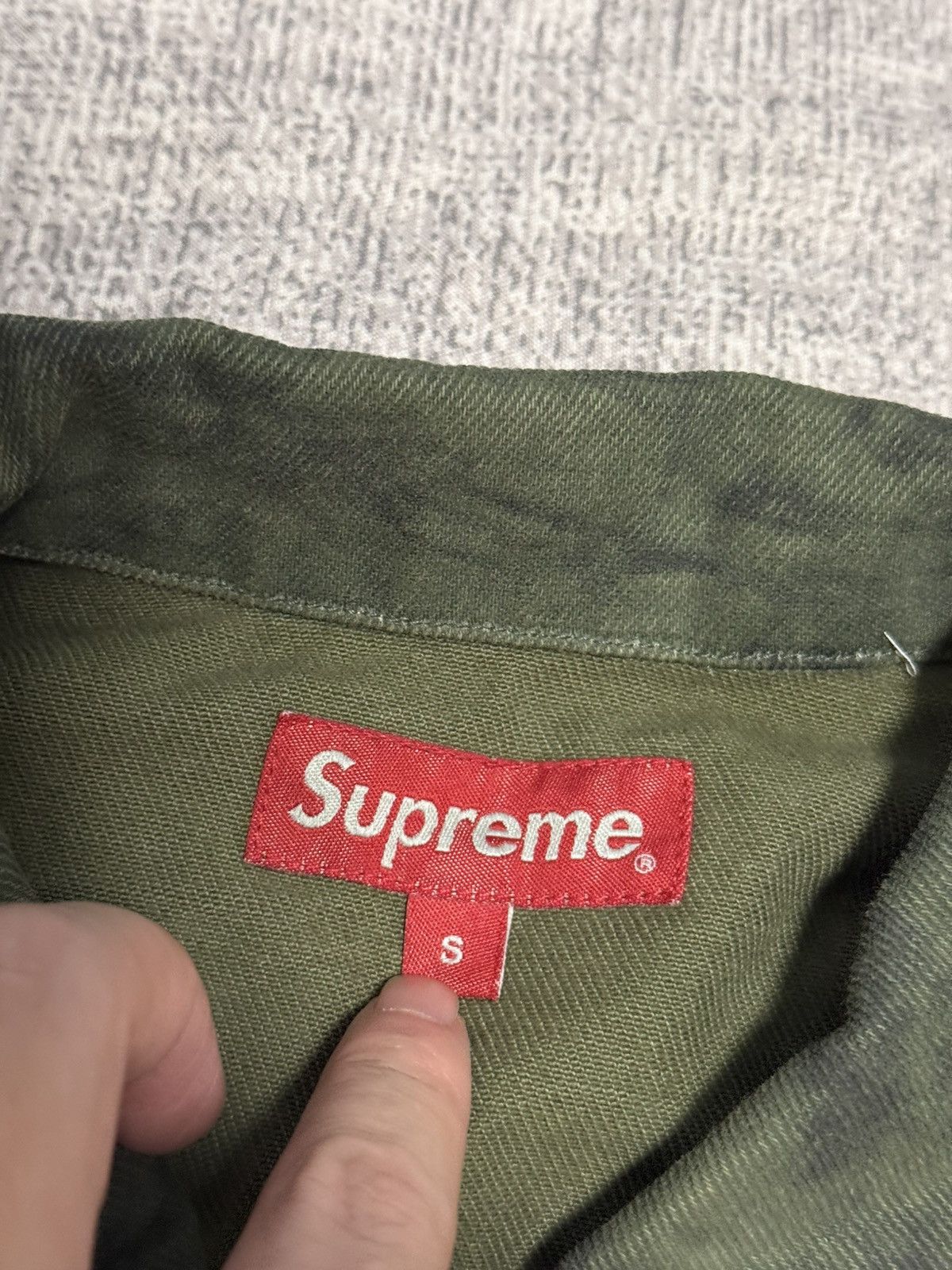 Supreme Supreme is love denim trucker work Jacket Size US S / EU 44-46 / 1 - 4 Thumbnail