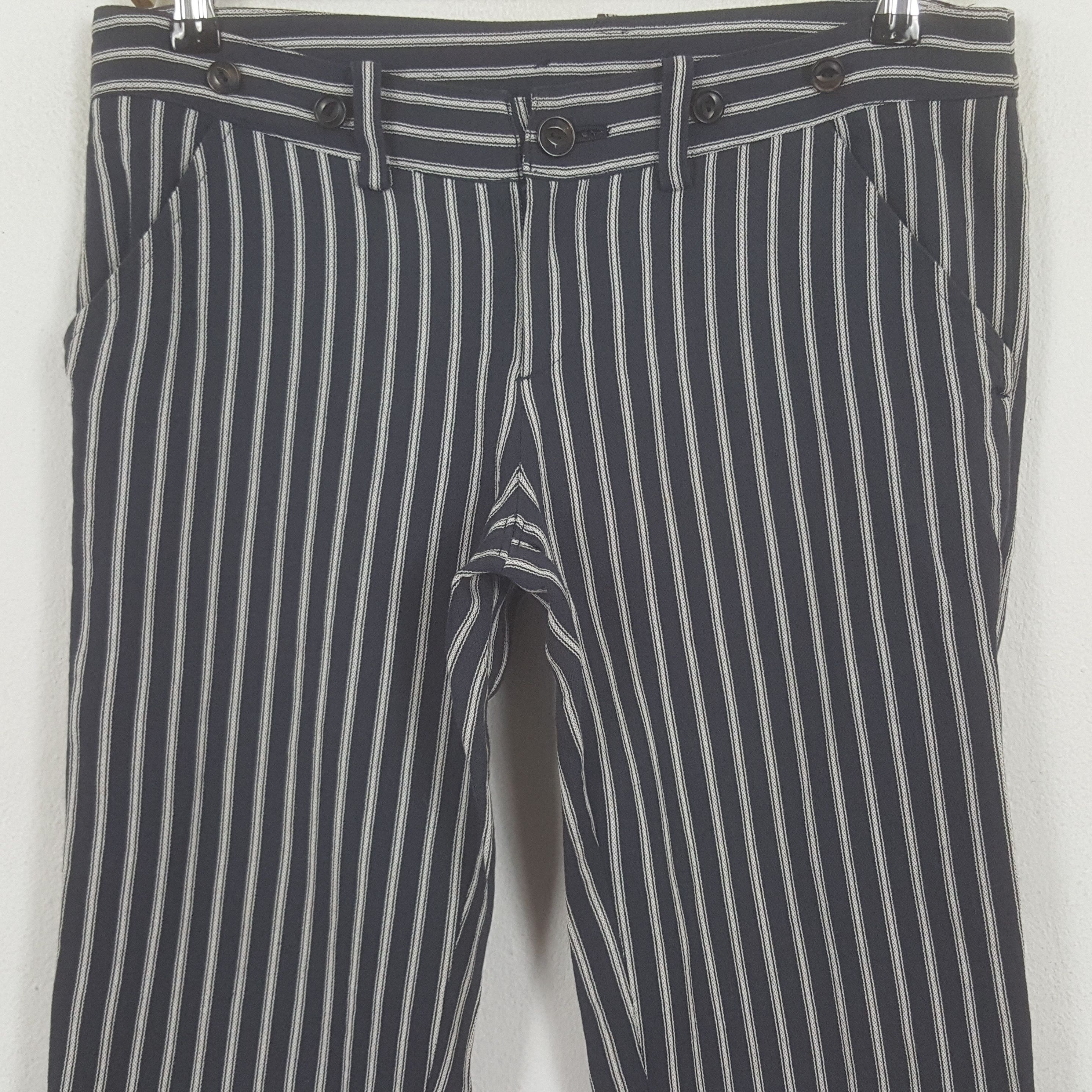 Hysteric Glamour Vintage Hysteric Glamour Striped Rare Style Pants Size 32" / US 10 / IT 46 - 2 Thumbnail