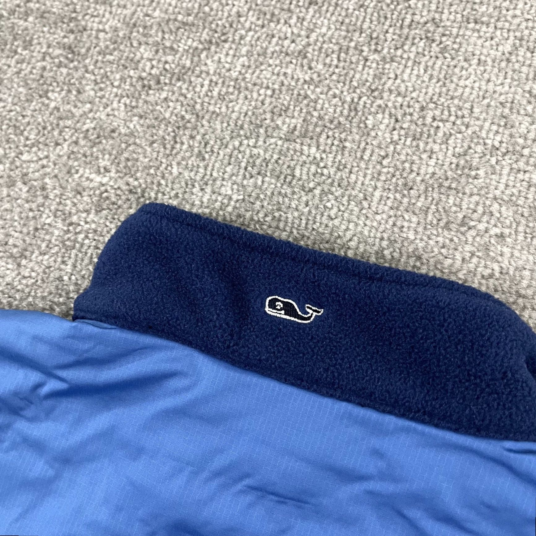 Vineyard Vines Vineyard Vines Vest Adult Mens Small Blue Fleece Full Zip Outdoor Hiking Preppy Size US S / EU 44-46 / 1 - 4 Thumbnail