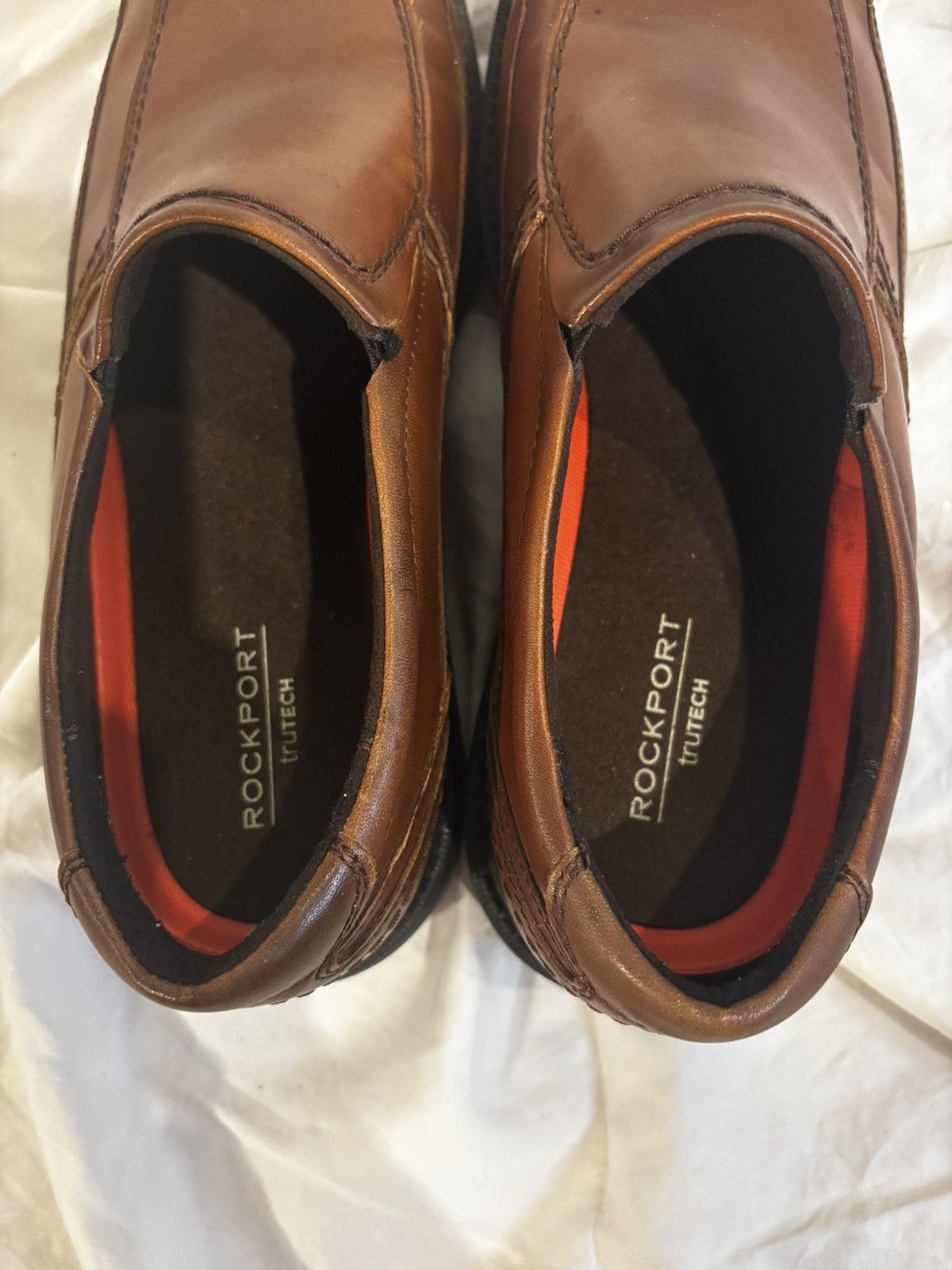 Rockport Brown leather loafer.MF371 Size US 9 / EU 42 - 5 Thumbnail