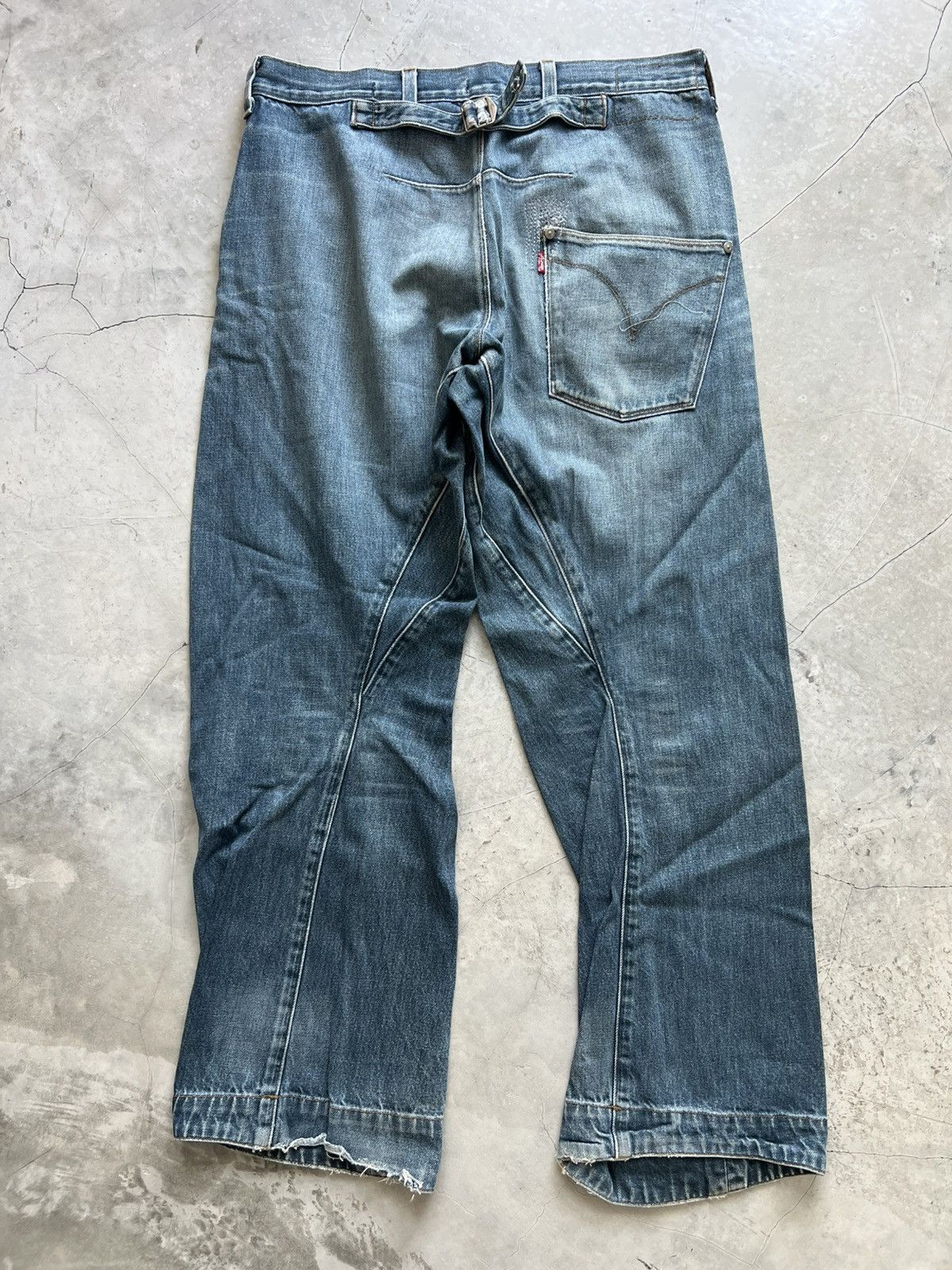 Levi's Levis Engineered Jeans Buckle Back Tag W32 Actual 32x31 Size US 32 / EU 48 - 4 Thumbnail