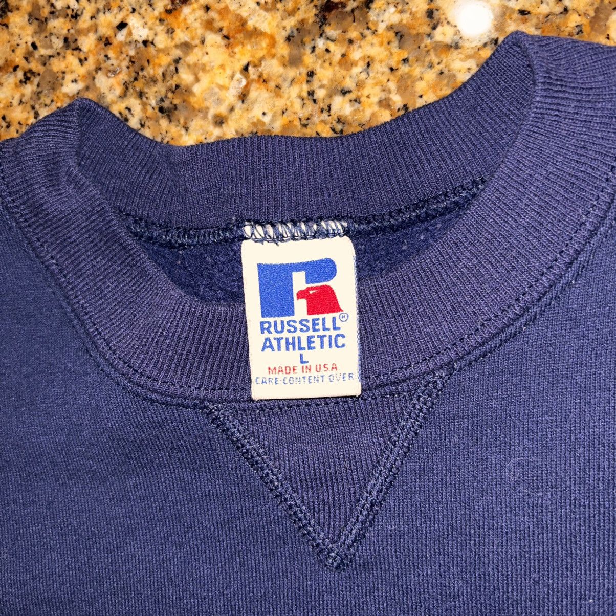 Russell Athletic Russell Athletic Greek Letter Crewneck Sweatshirt Size US L / EU 52-54 / 3 - 5 Thumbnail