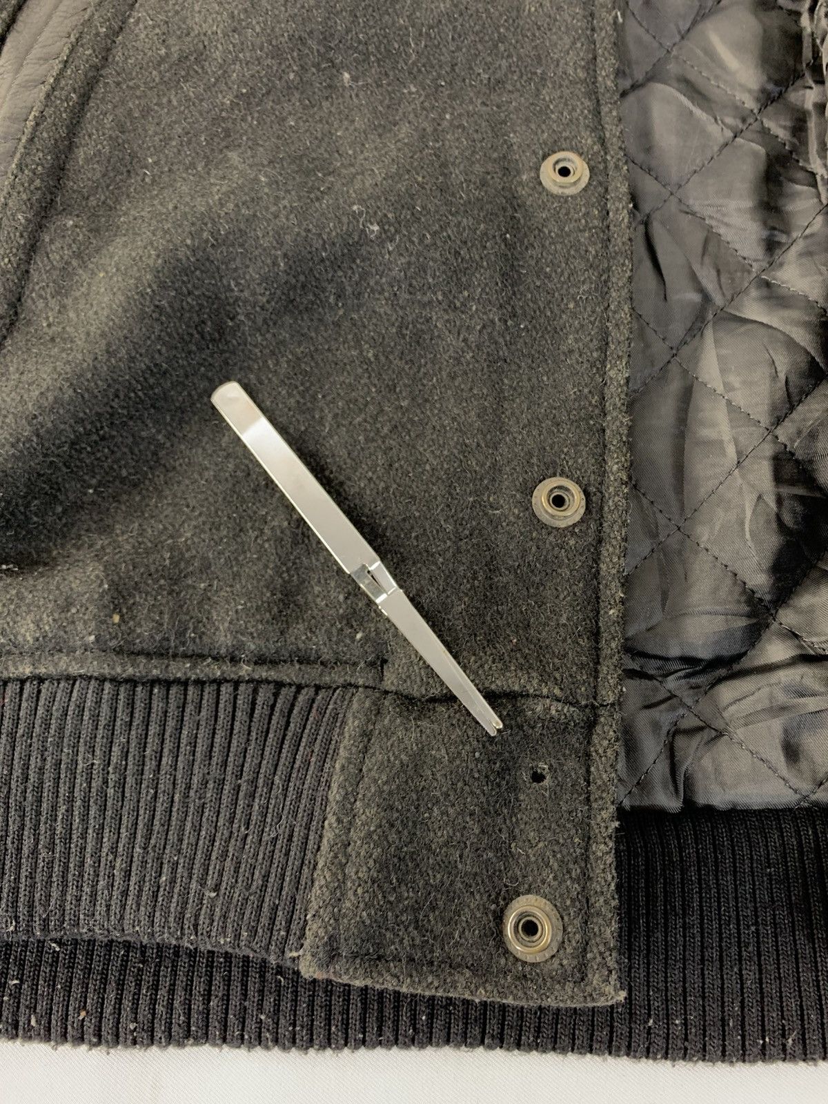 JACKROSE Jackrose Flashback Ft. Steady Bomber Varsity Leather Sleeve Size US M / EU 48-50 / 2 - 13 Thumbnail