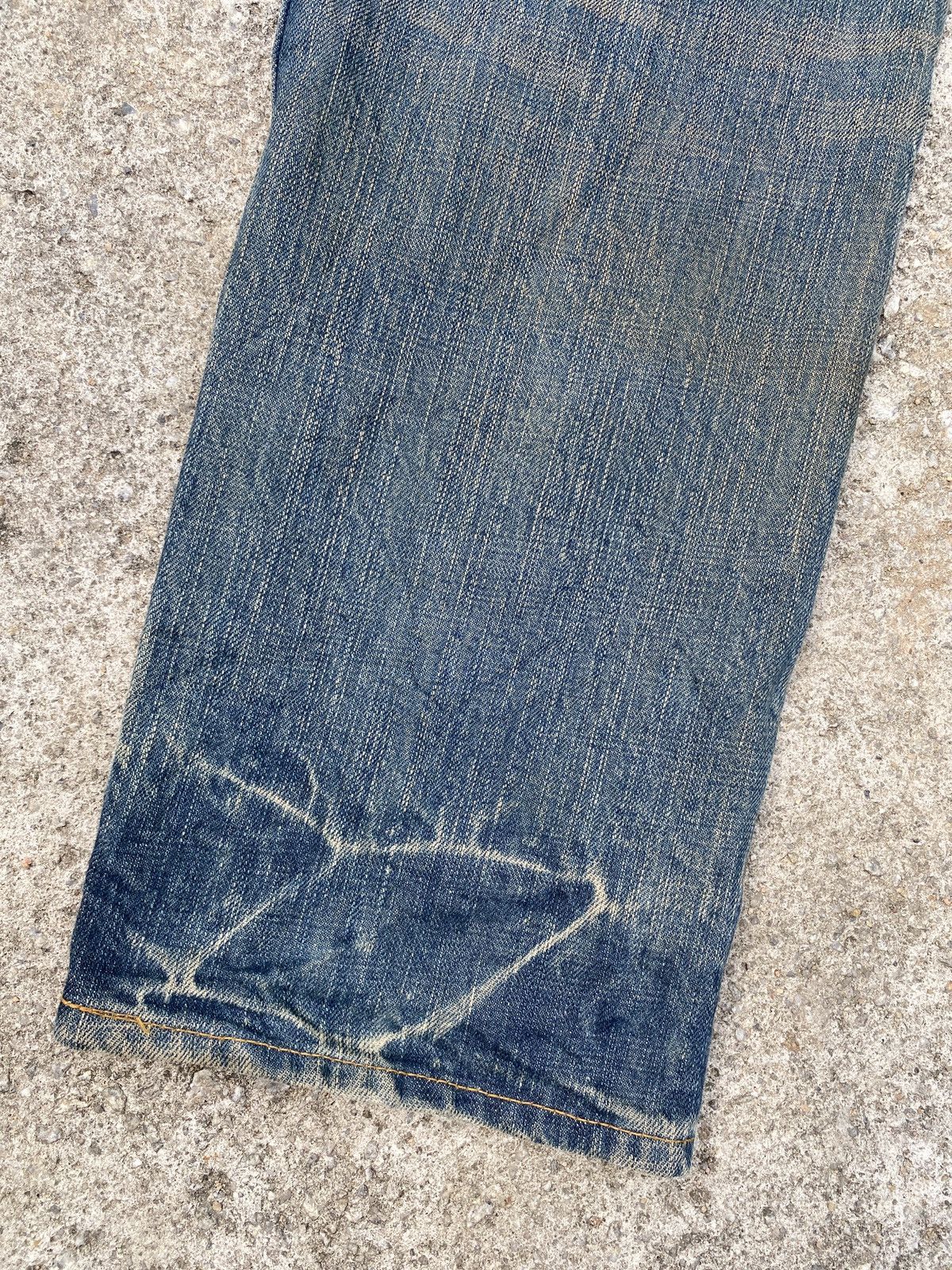 Japanese Brand Shapel Japan Rusty Distressed Denim Size US 32 / EU 48 - 12 Thumbnail