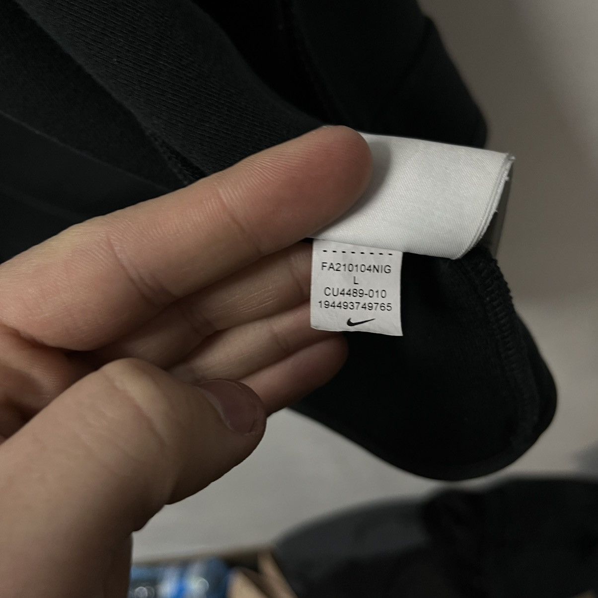 Nike Nike Tech Fleece Hoodie Black Size: L Size US L / EU 52-54 / 3 - 22 Thumbnail