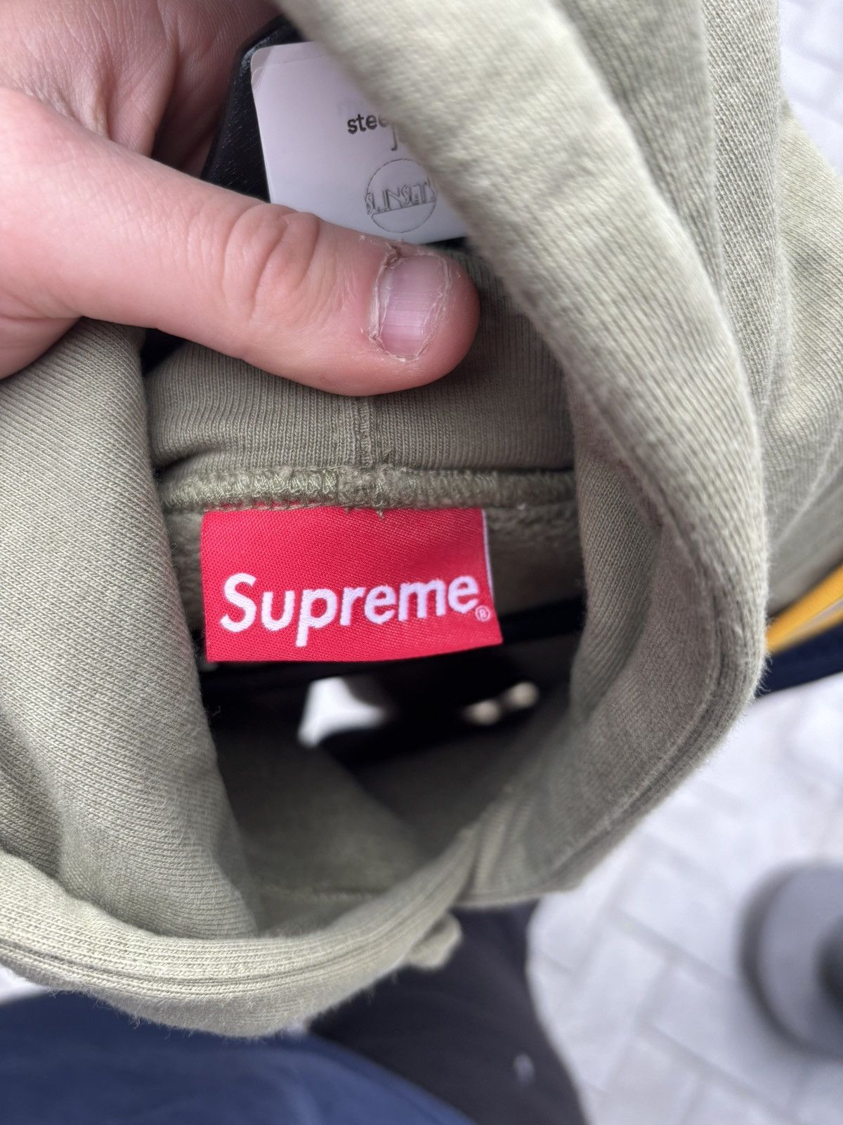 Supreme Supreme jersey hoodie Size US M / EU 48-50 / 2 - 7 Thumbnail