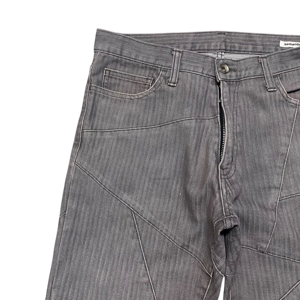 semanticdesign Semantic Design Denim Patchwork Flare Jeans Stretch Size US 30 / EU 46 - 5 Thumbnail