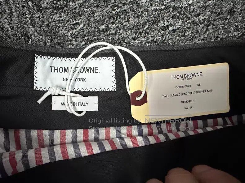Thom Browne Thom Browne Pleated Skirt Size 24" / US 00 / IT 34 - 4 Thumbnail