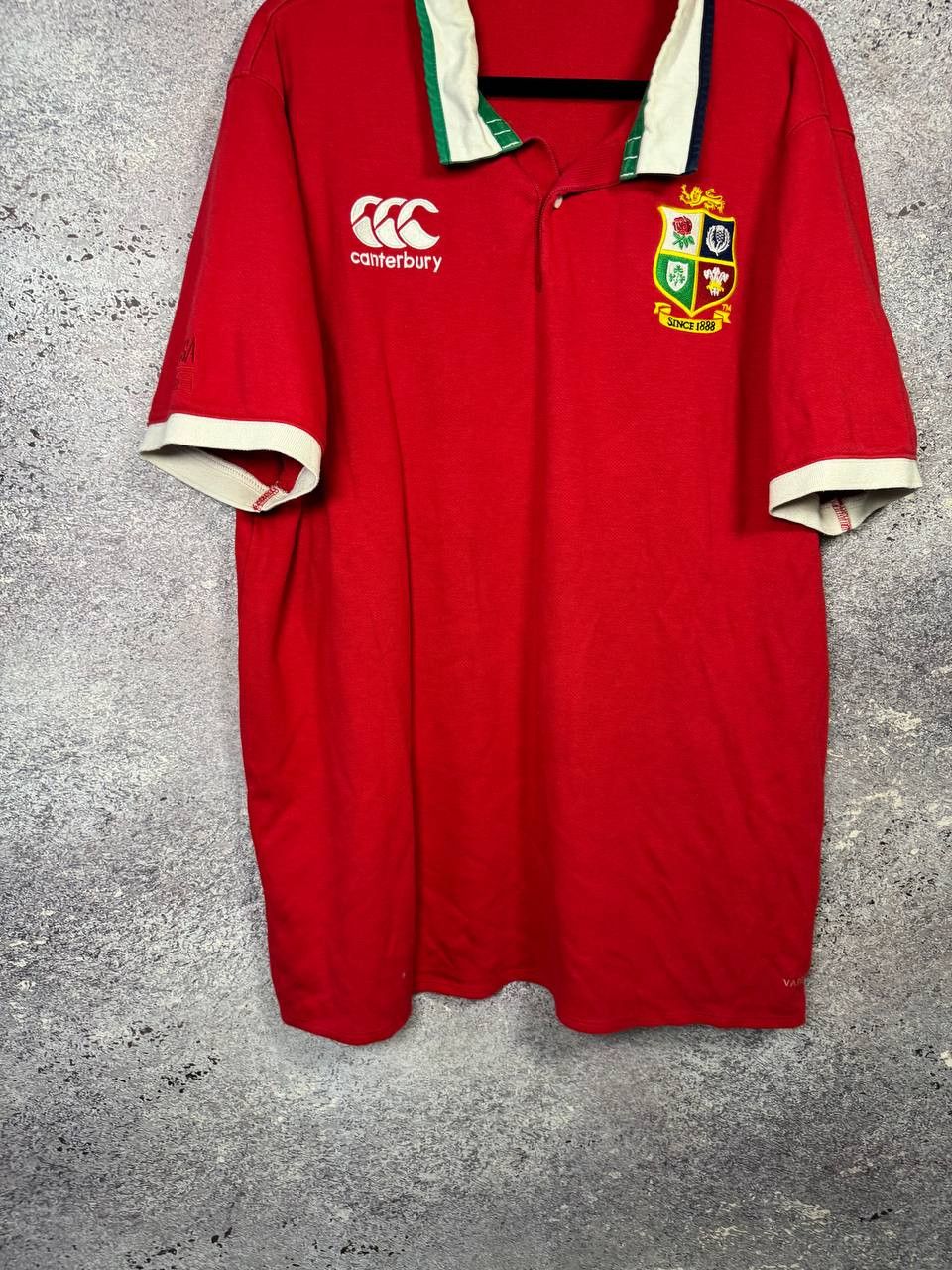 Canterbury of New Zealand Men's Red British Irish Lions Rugby Jersey Canterbury Size US XXL / EU 58 / 5 - 4 Thumbnail