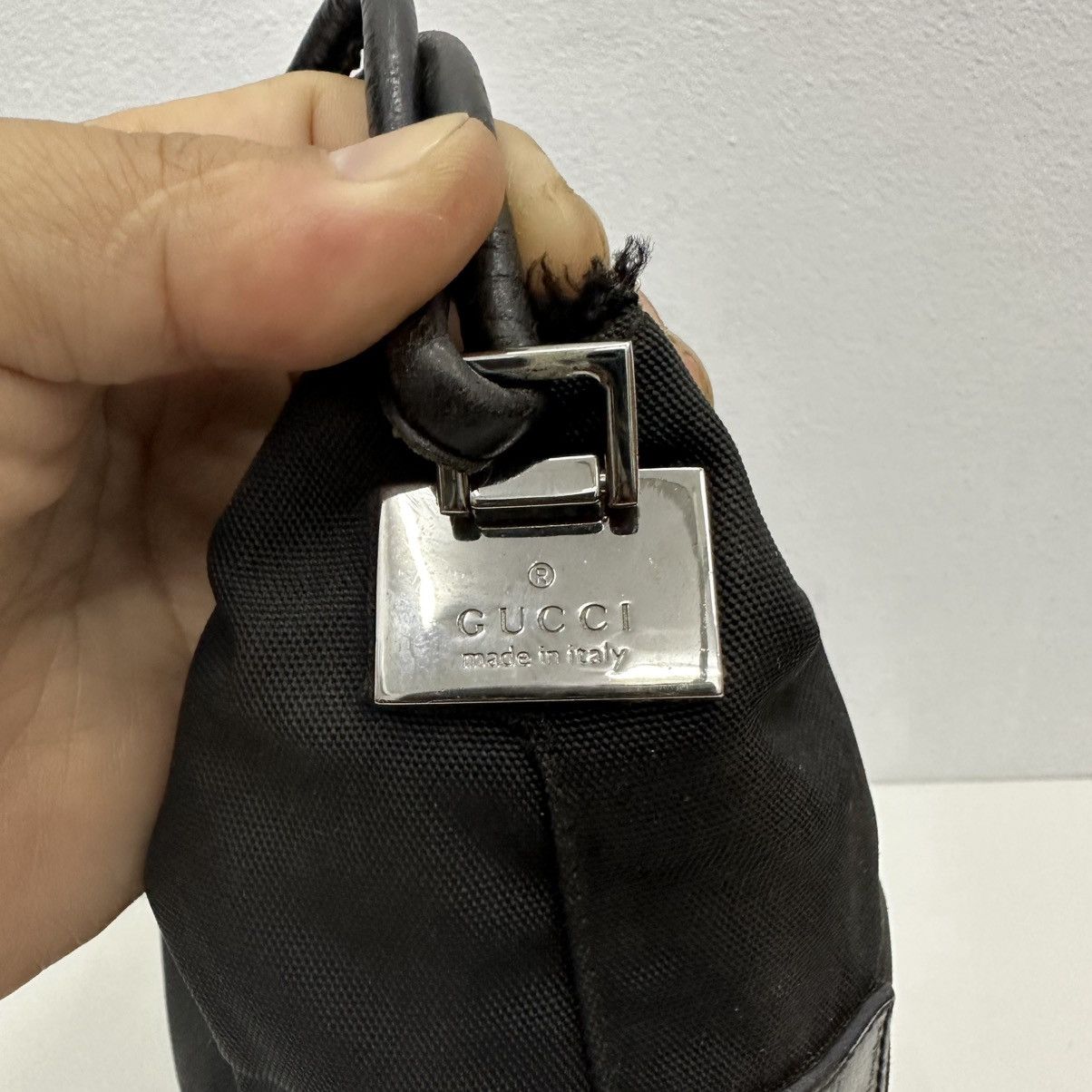 Gucci ‼️LASTDROP‼️ AUTHENTIC GUCCI CANVAS HOBO SHOULDER BAG Size ONE SIZE - 7 Thumbnail