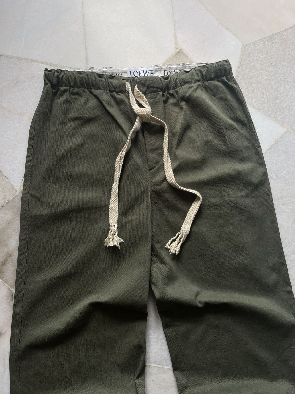 Loewe FW2020 Loewe Green Army Pants Size US 34 / EU 50 - 4 Thumbnail