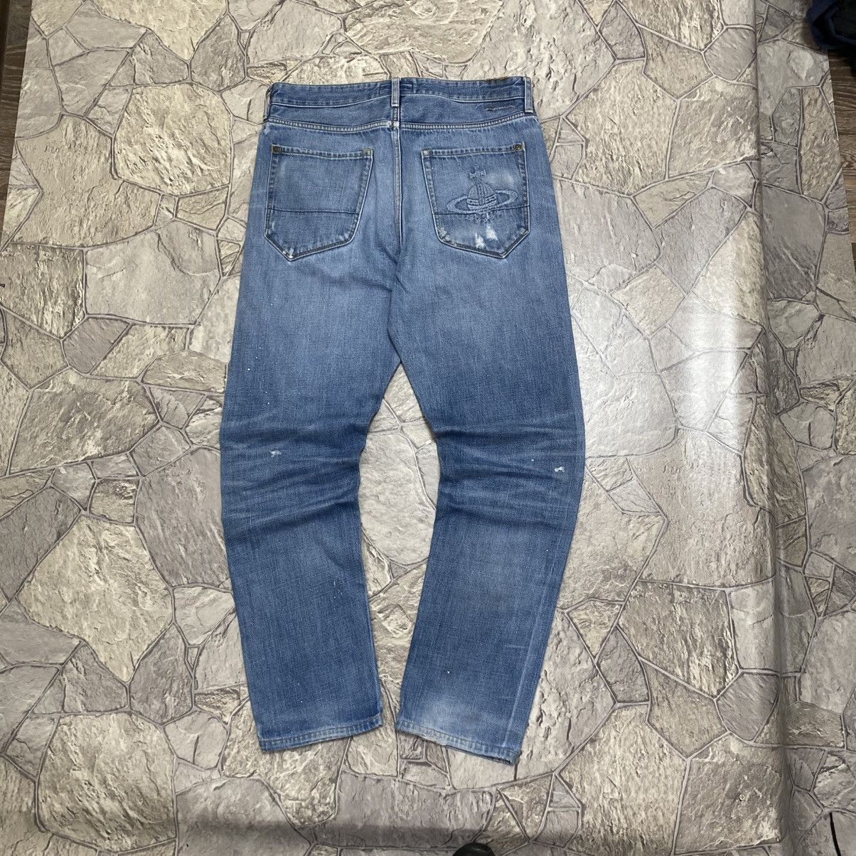 Vivienne Westwood Vivienne Westwood Denim Jeans Big Logo Size US 32 / EU 48 - 1 Thumbnail