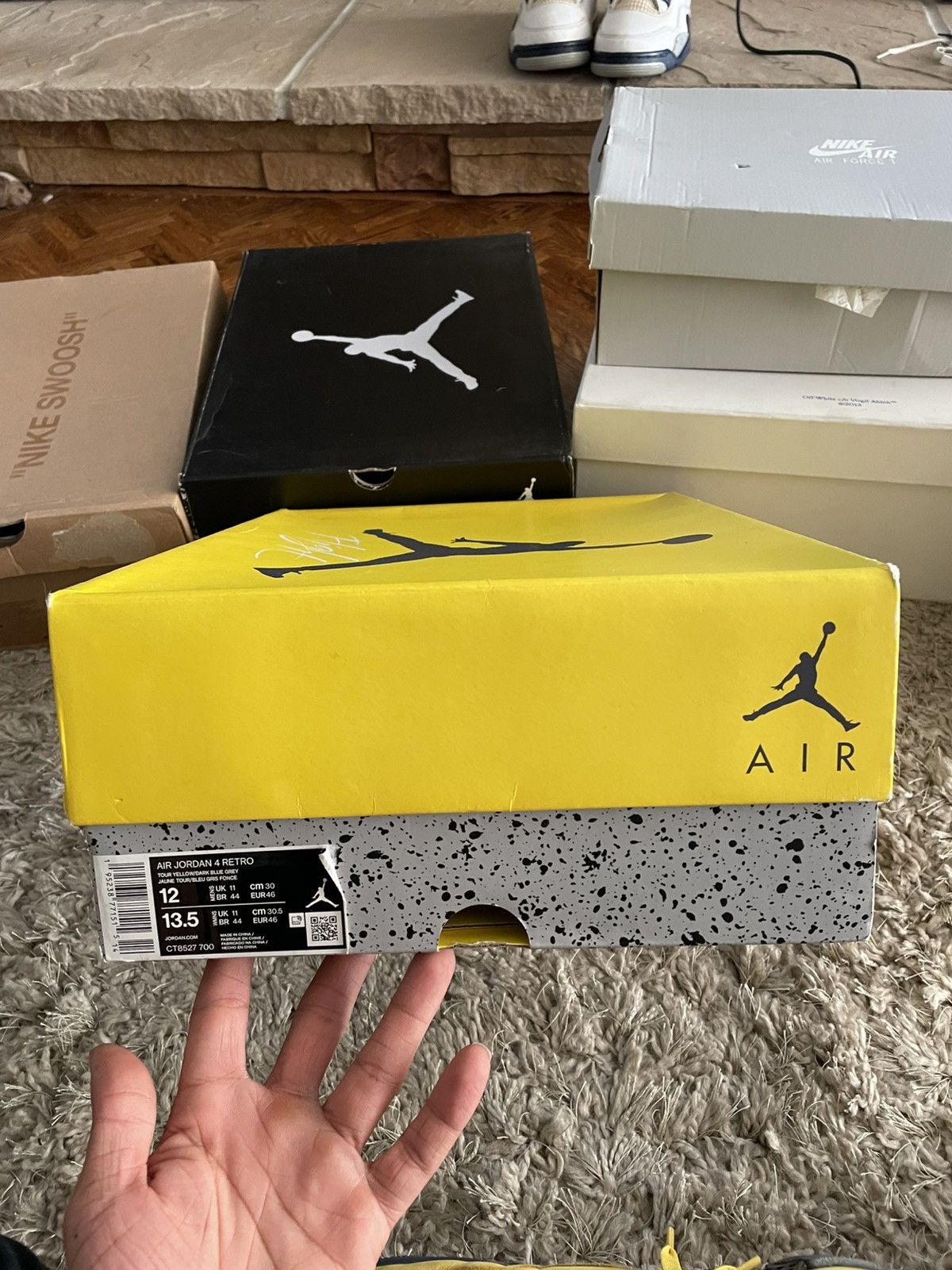Jordan Brand Jordan 4 Lightning Size US 12 / EU 45 - 13 Thumbnail