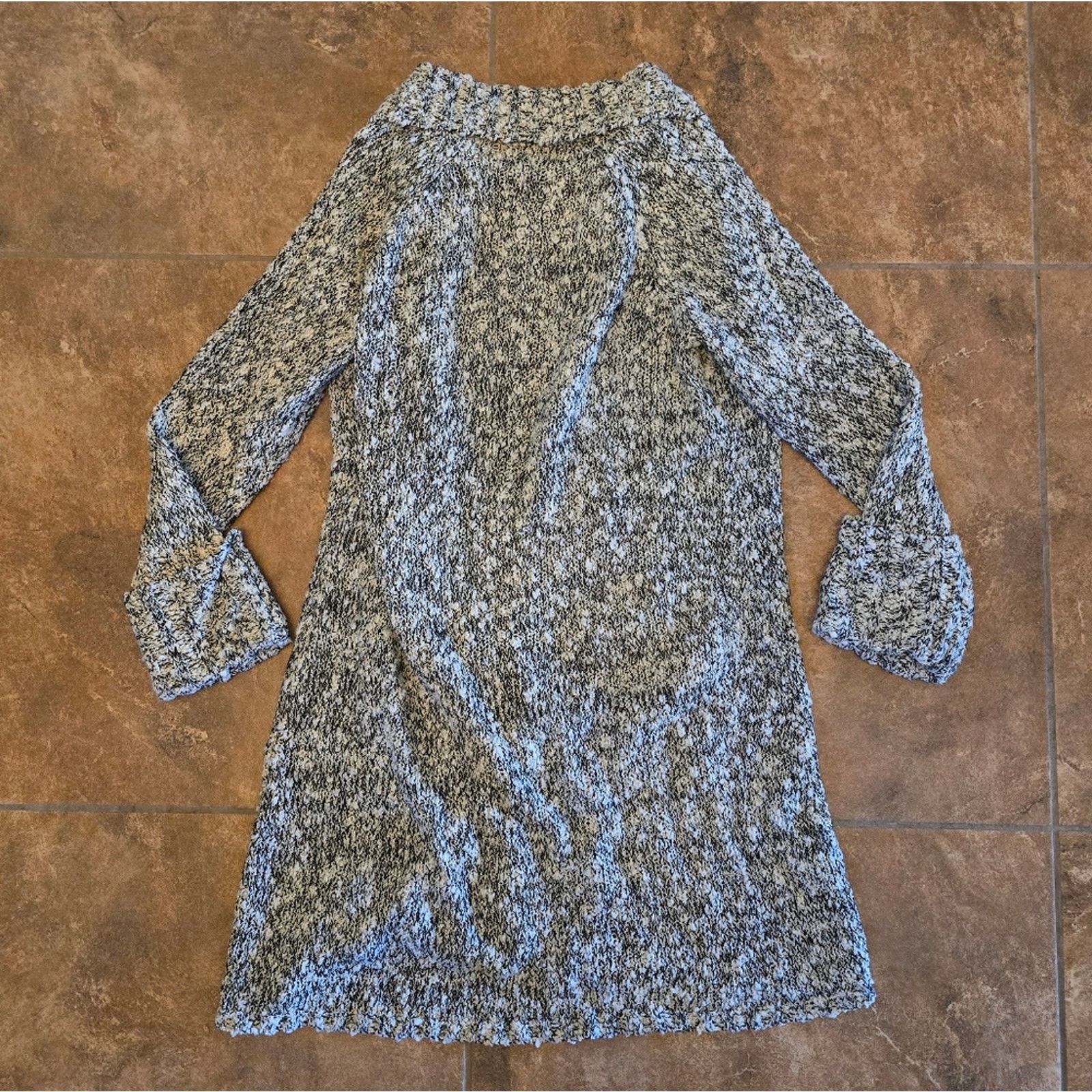 Other White Black | UNIFORM JPR | Duster Cardigan Size S / US 4 / IT 40 - 2 Thumbnail