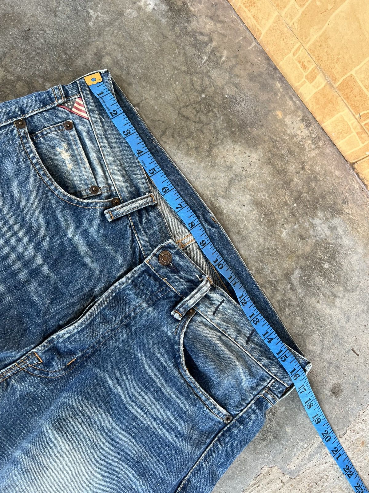 Denim & Supply Ralph Lauren Vintage Distressed Denim & Supply Ralph Lauren Jean Size US 32 / EU 48 - 3 Thumbnail