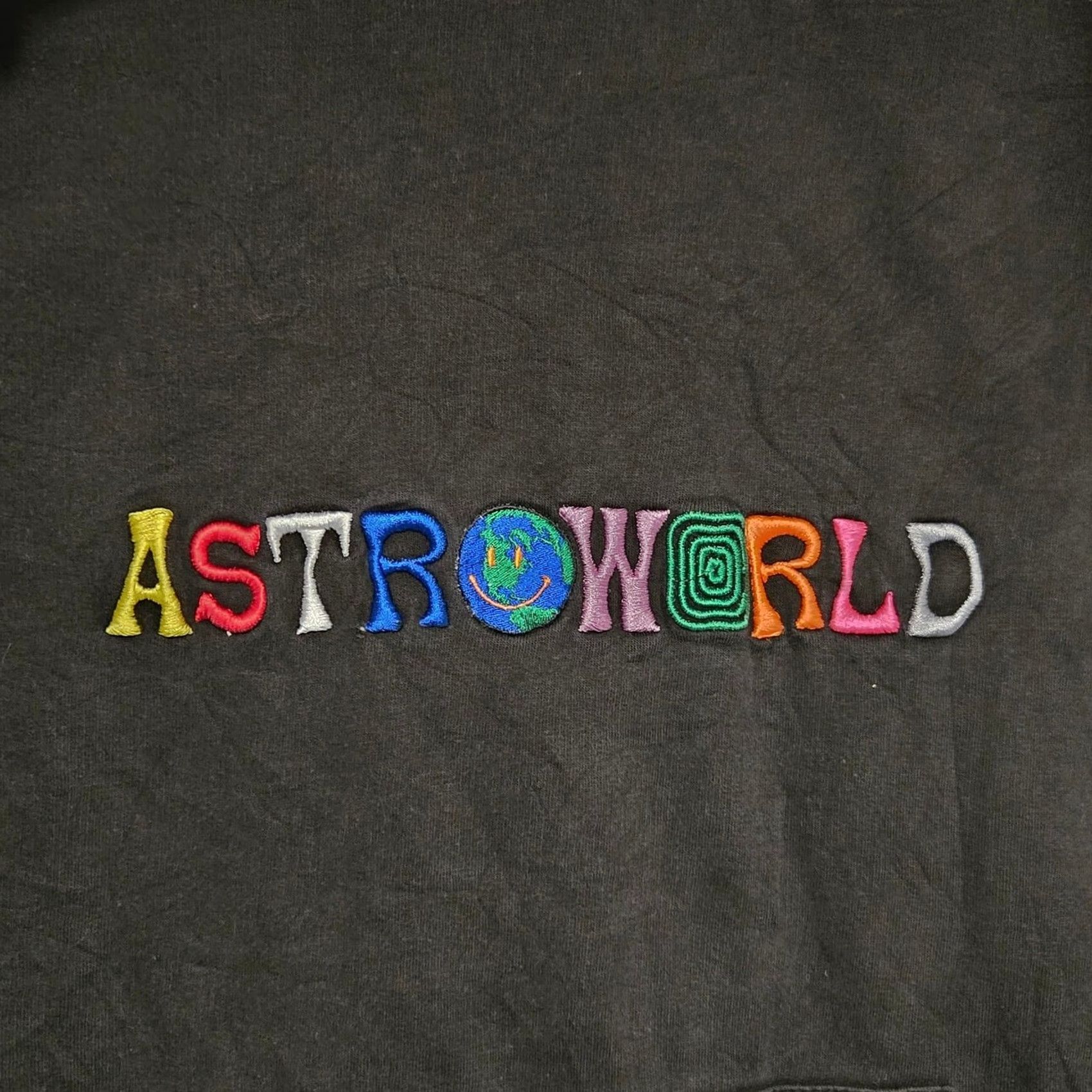 Travis Scott Travis Scott Astroworld Logo Wish You Were Here Pullover Hoodie Black XL Mens Size US XL / EU 56 / 4 - 2 Thumbnail