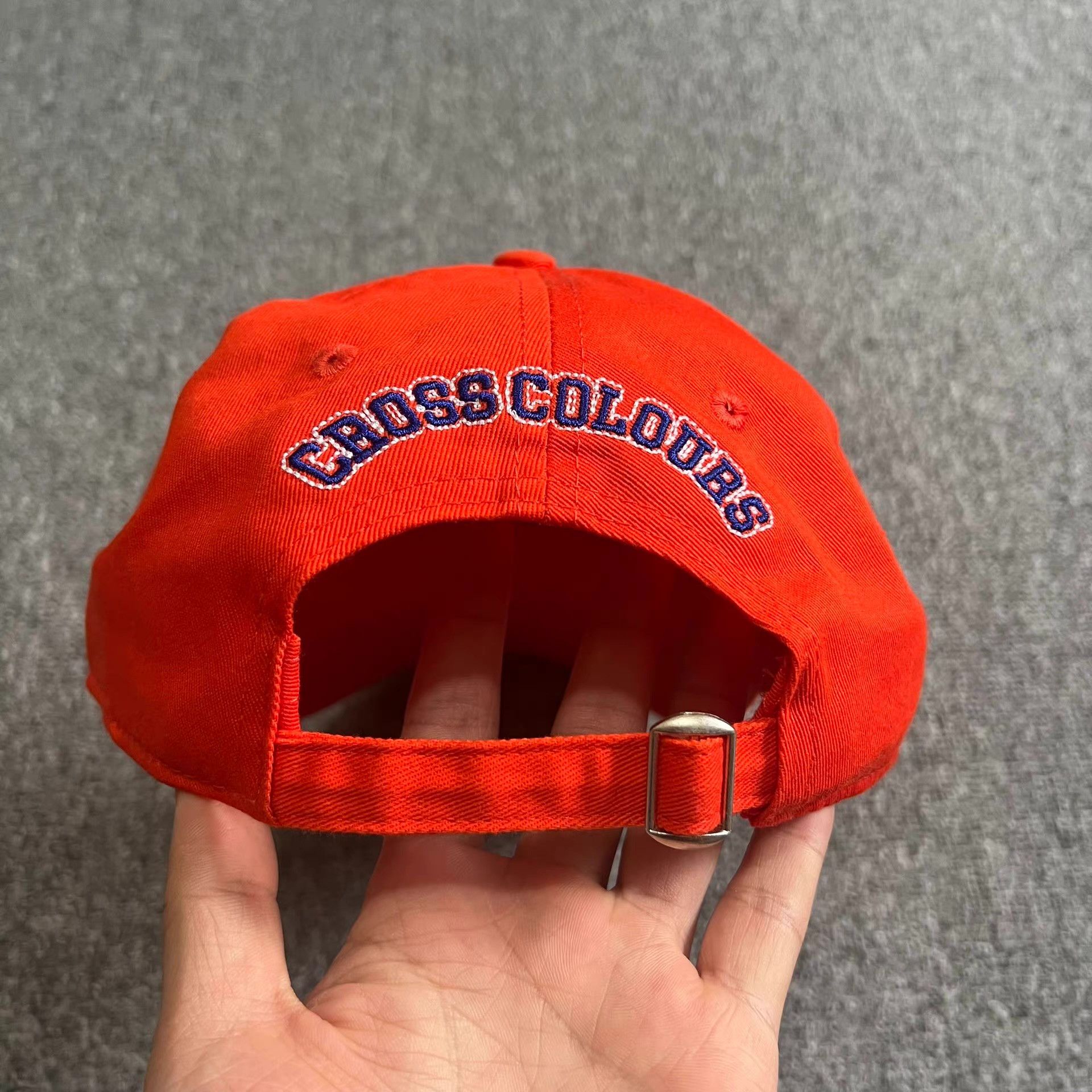 Cross Colours Cross Colours Embroidered Curved Brim Baseball Cap Q7 Size ONE SIZE - 7 Thumbnail