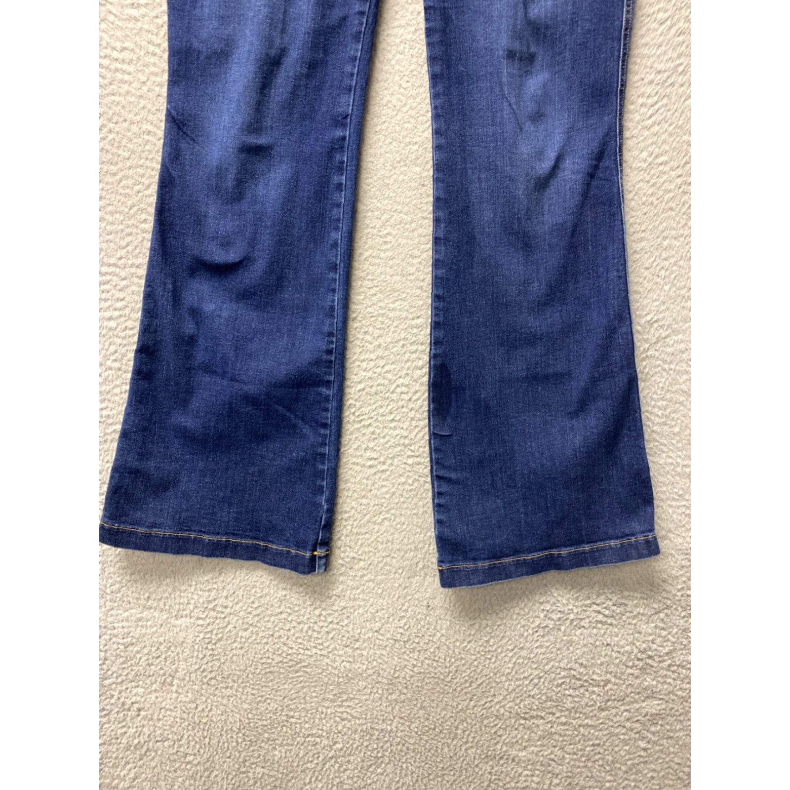 Spanx Spanx Women Jeans Flared XL Blue 34in Cotton Blend Denim High Rise 5-Pocket Stretch - Regular Fit N/A Size 40" / US 18 - 2 Thumbnail
