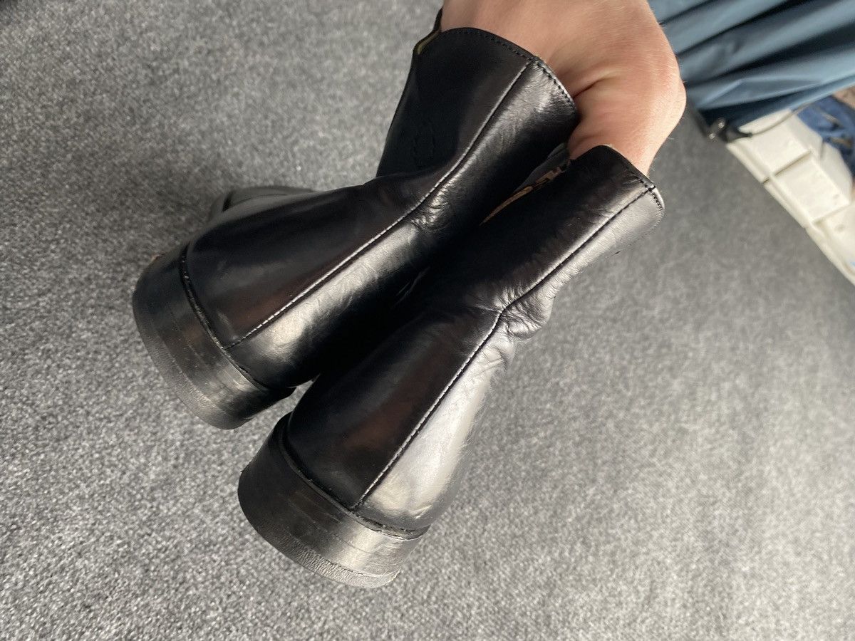 Oliver Sweeney 🔥Opium Oliver Sweeney Swanley Black leather boots 11 Size US 11 / EU 44 - 20 Thumbnail