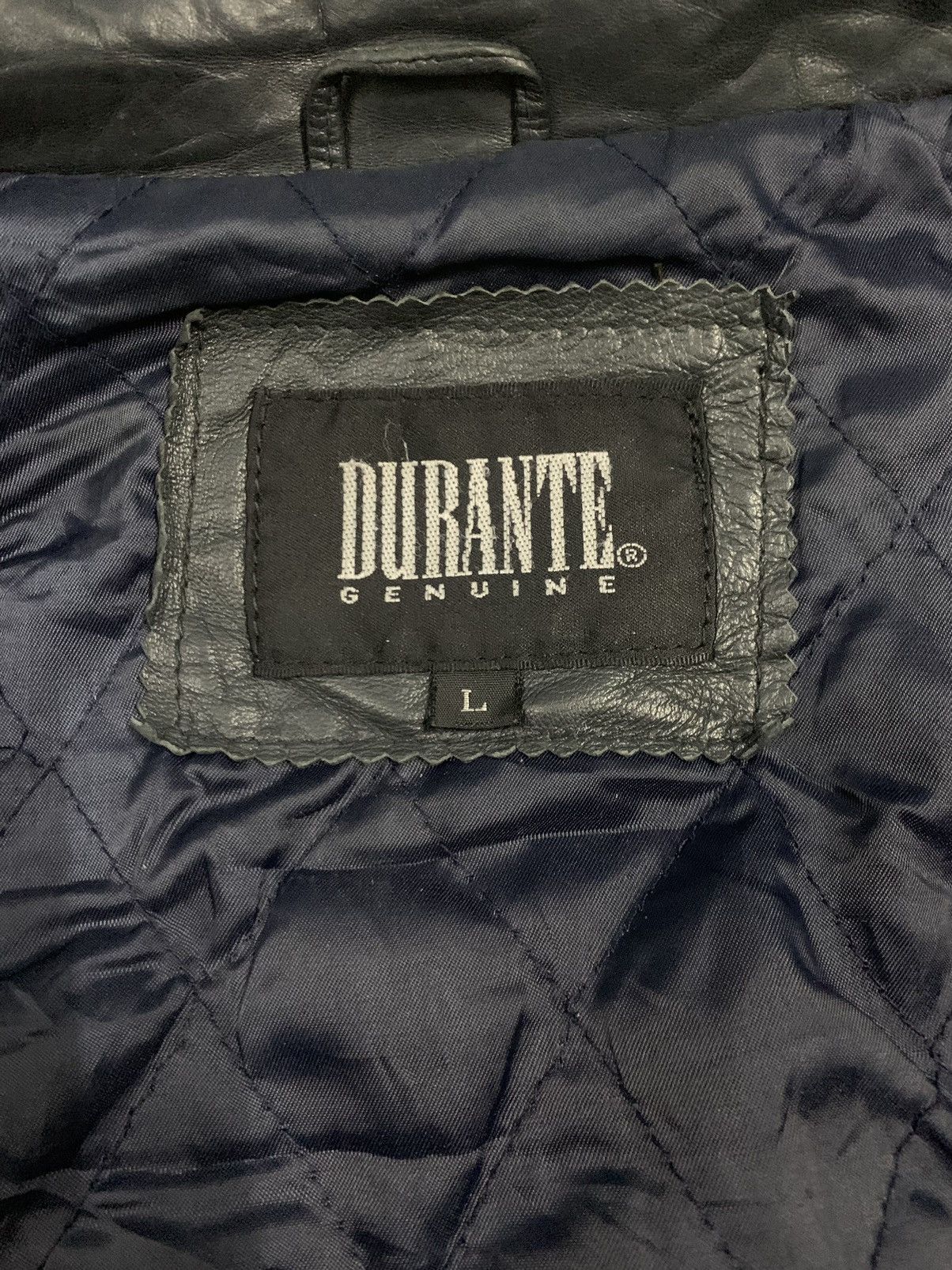 Other Japanese Brand Durante Sheepskin Leather Bomber Jacket Size US L / EU 52-54 / 3 - 16 Thumbnail
